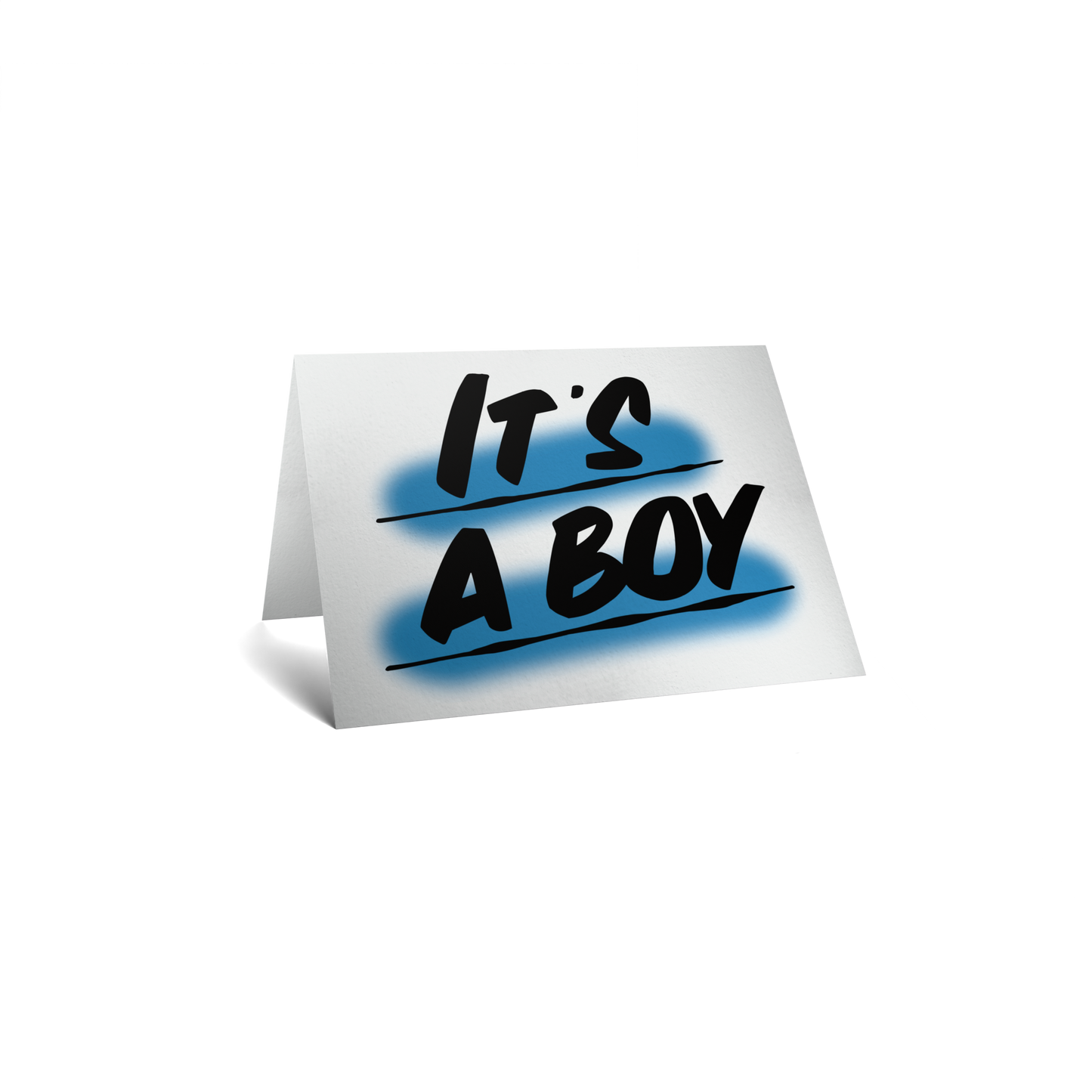 Baby Keepsake Greeting Card - It's a boy