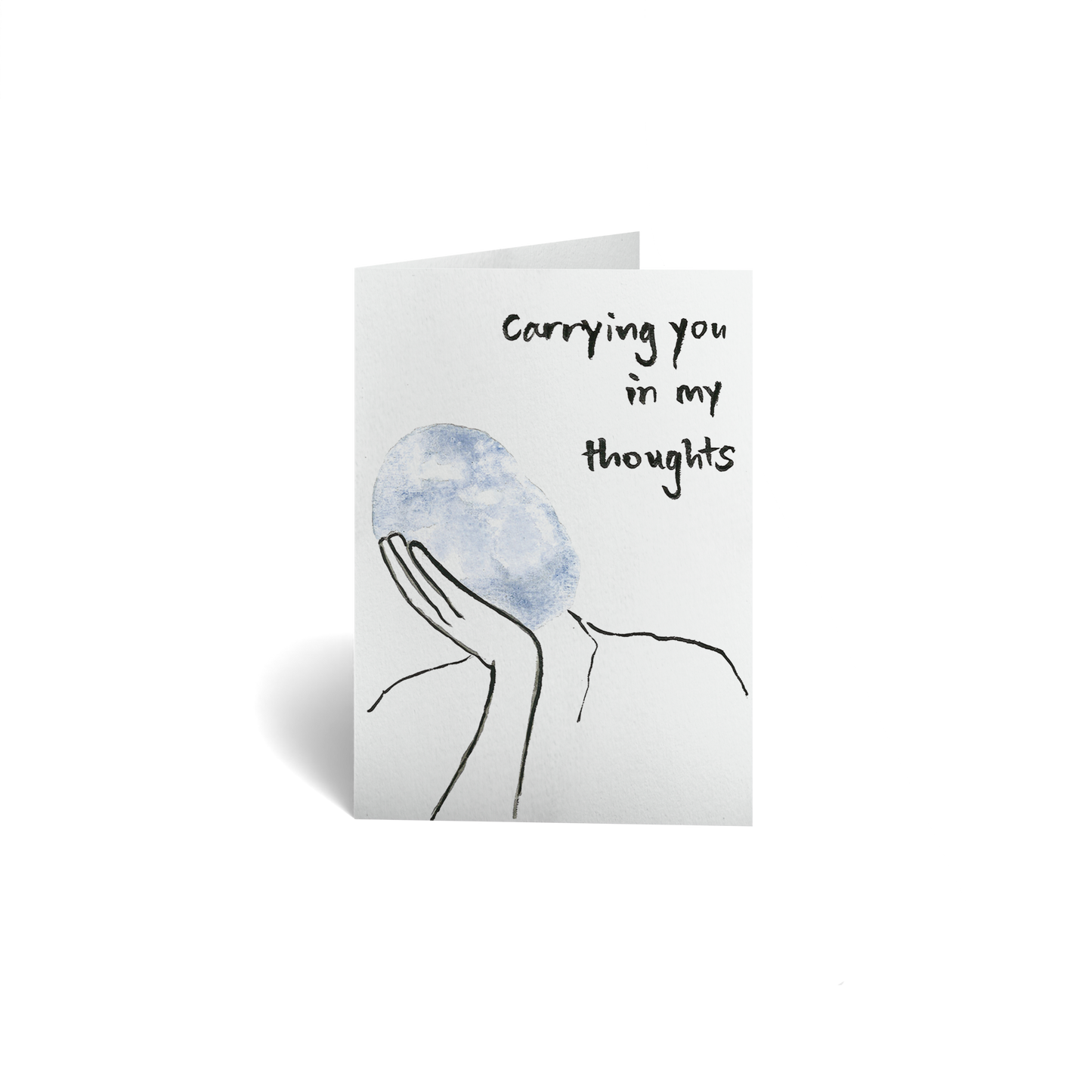 Carrying you in my thoughts, by Lara Apponyi