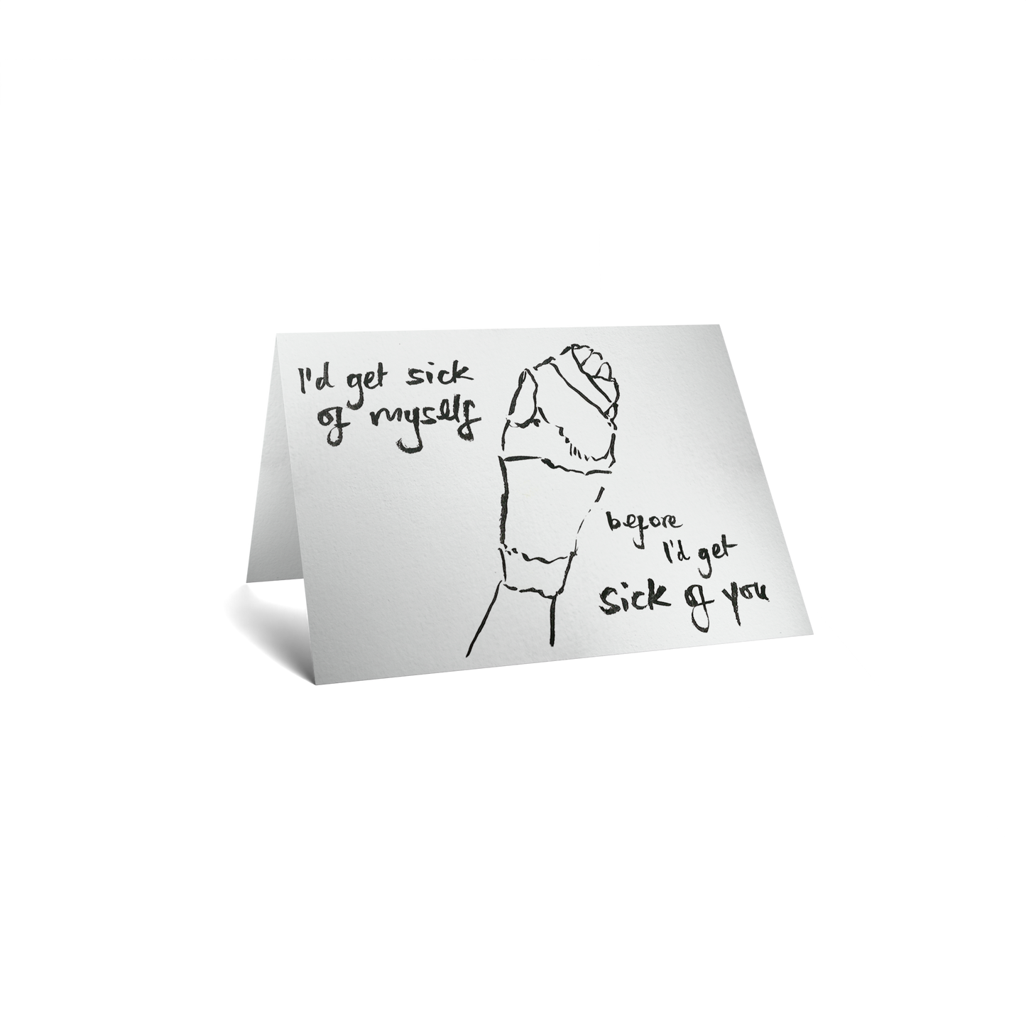 I'd get sick of myself by Lara Apponyi