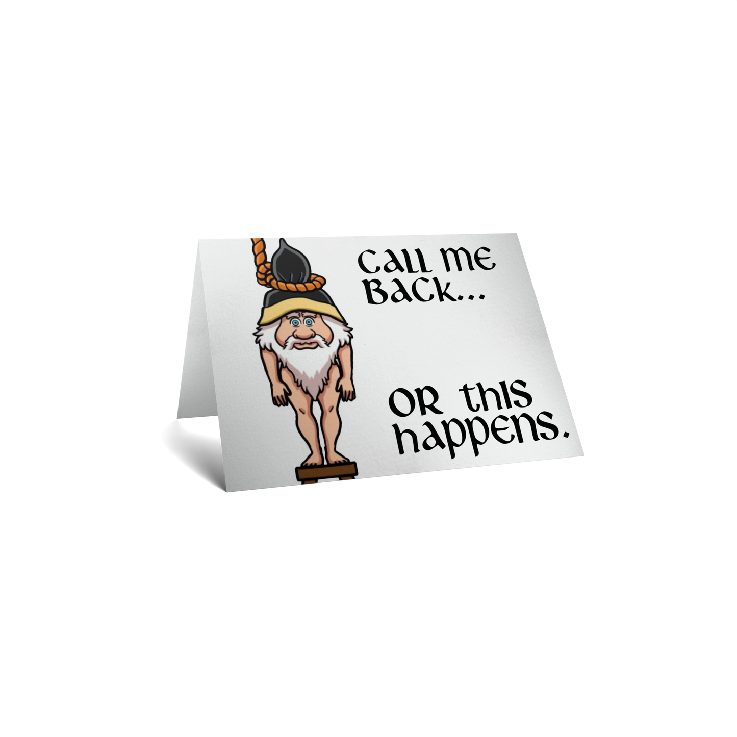 Thinking of You Keepsake Greeting Card - Funny Wizard