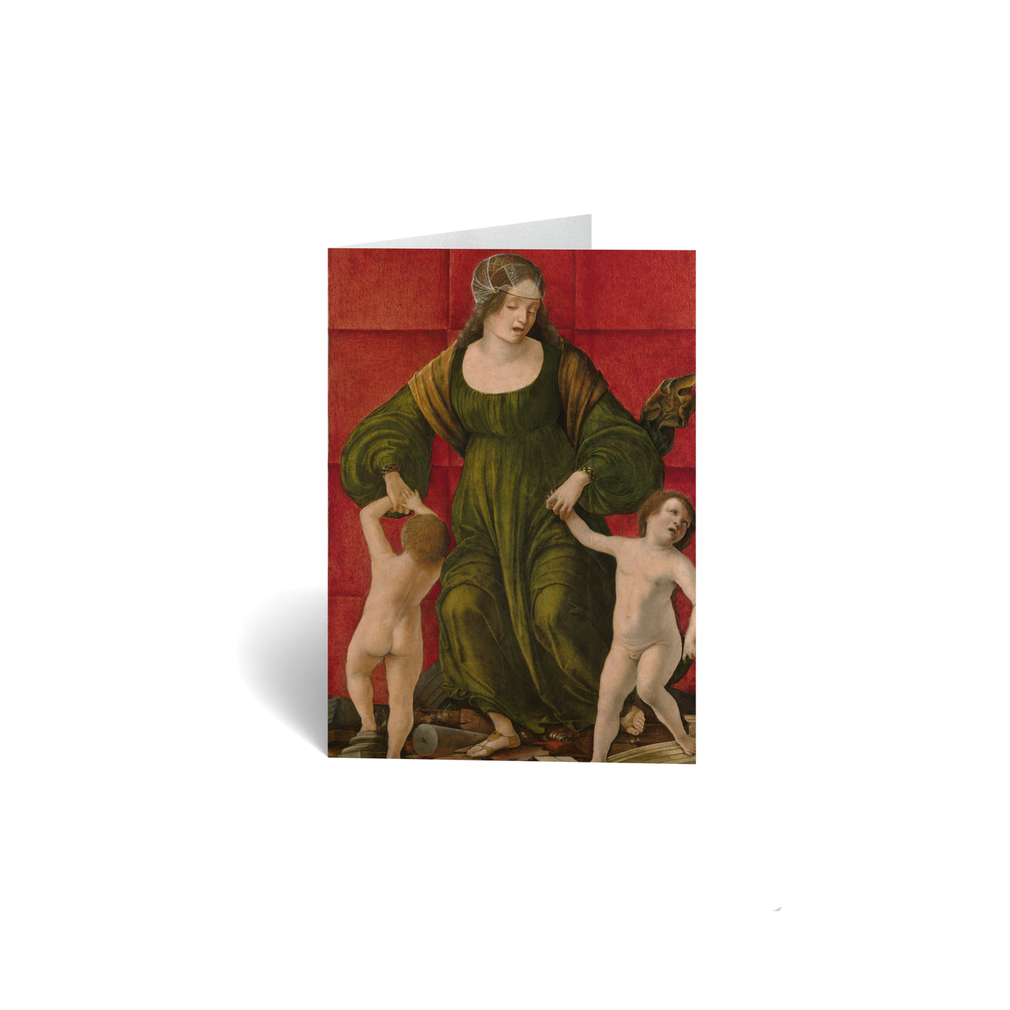 The Wife of Hasdrubal and Her Children by Ercole de' Roberti
