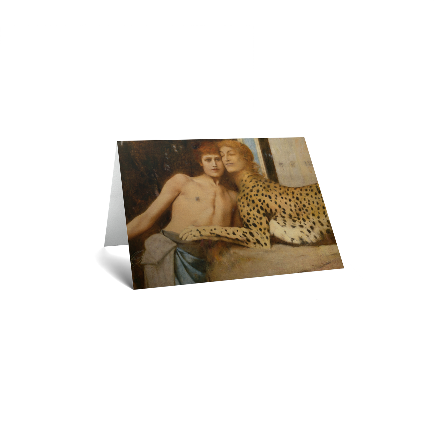 Des caresses by Fernand Khnopff
