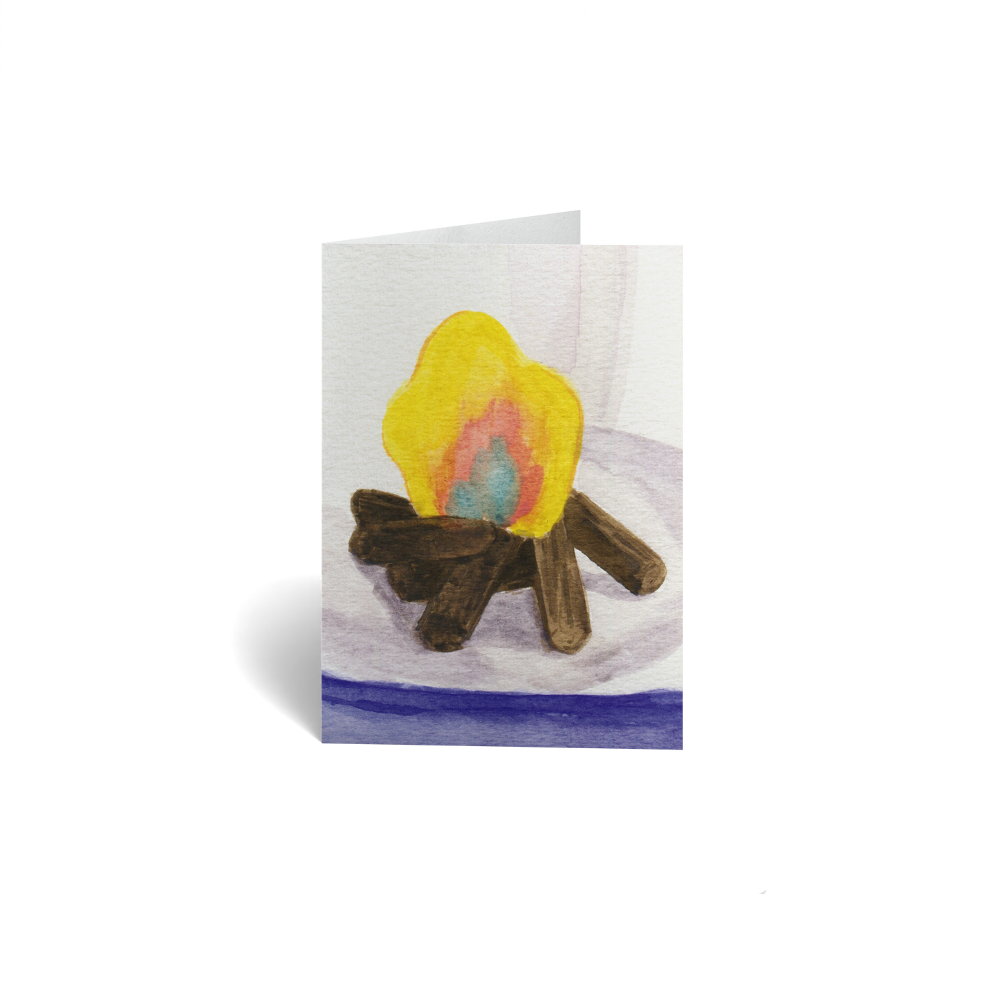 Summer Keepsake Greeting Card - Campfire
