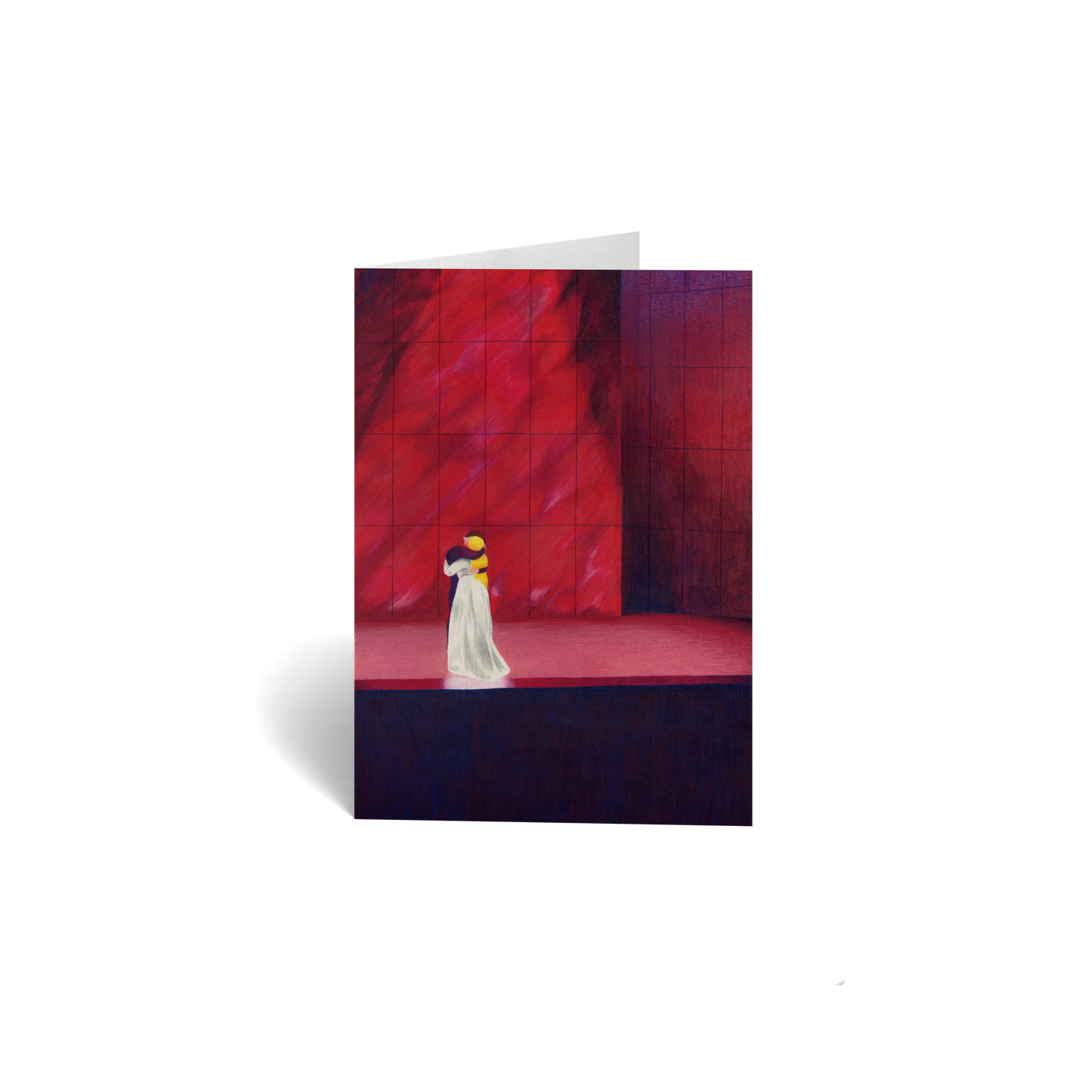 Love Keepsake Greeting Card - Romeo & Juliet Stage