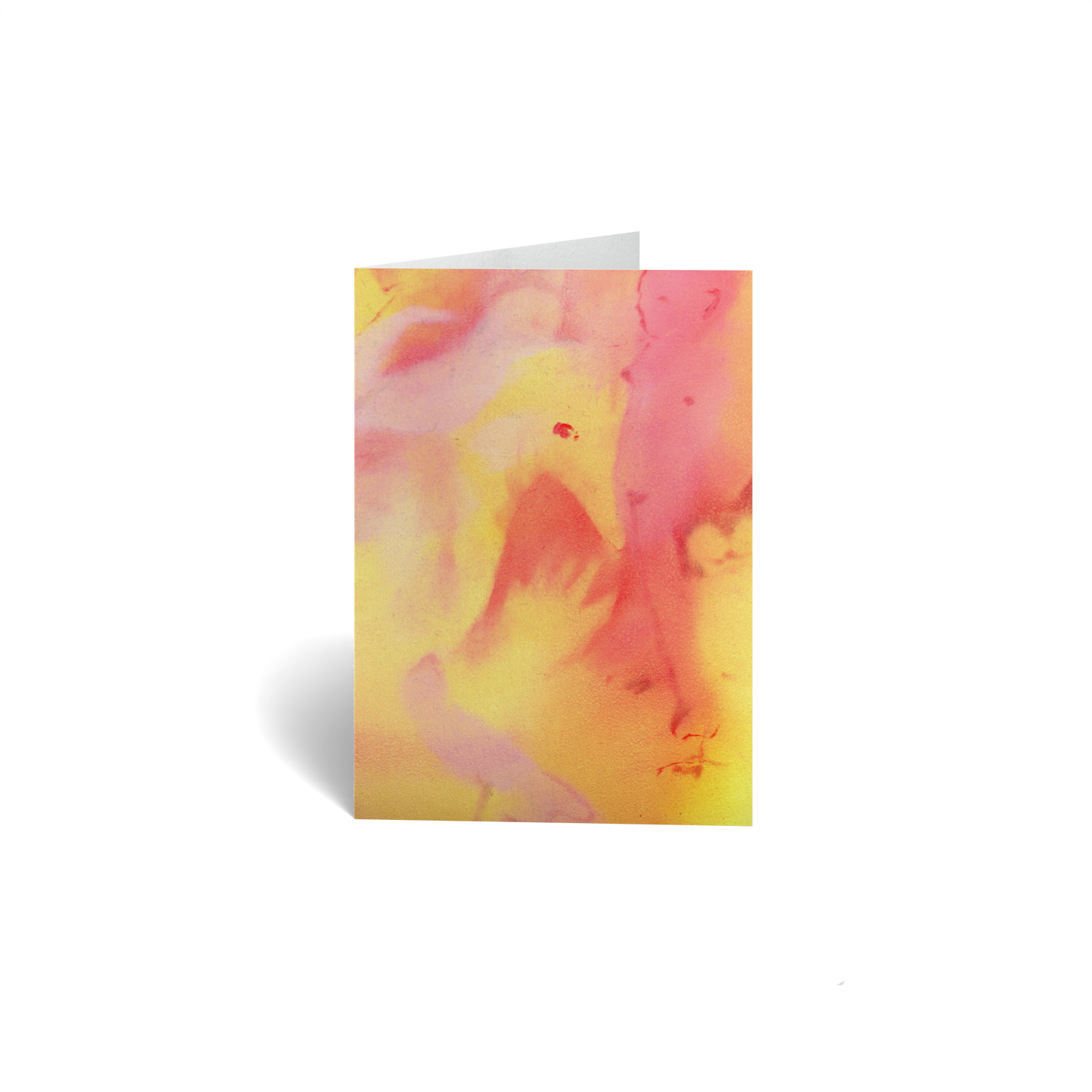 Love Keepsake Greeting Card - Sherbert - Sensual Composition