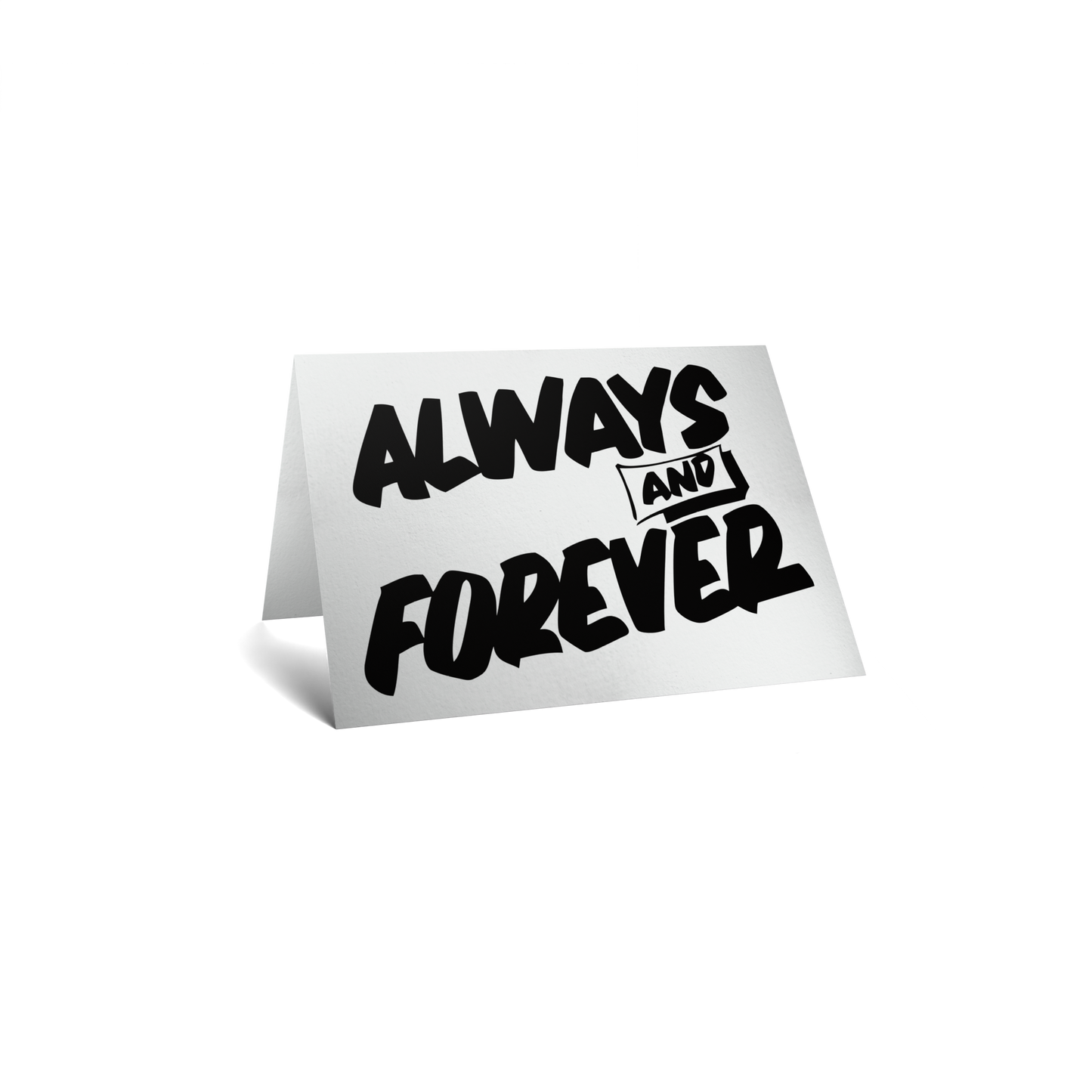 Love Keepsake Greeting Card - Always and Forever