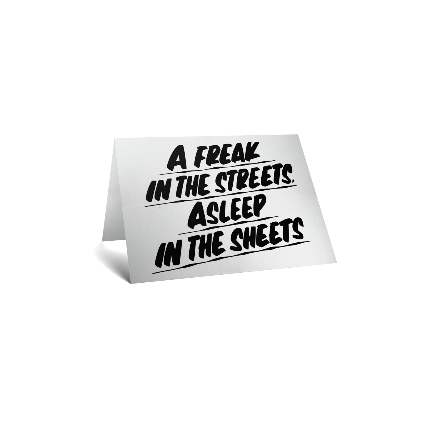 Father's Day Keepsake Greeting Card - Funny Quote
