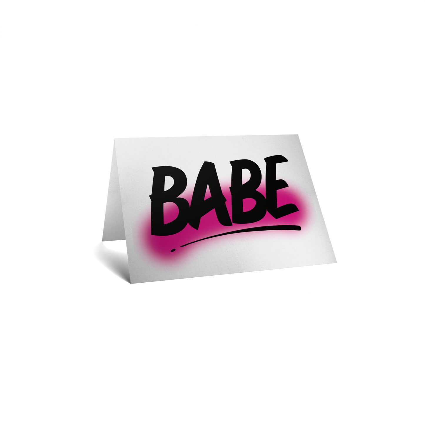 Anniversary Keepsake Greeting Card - Babe
