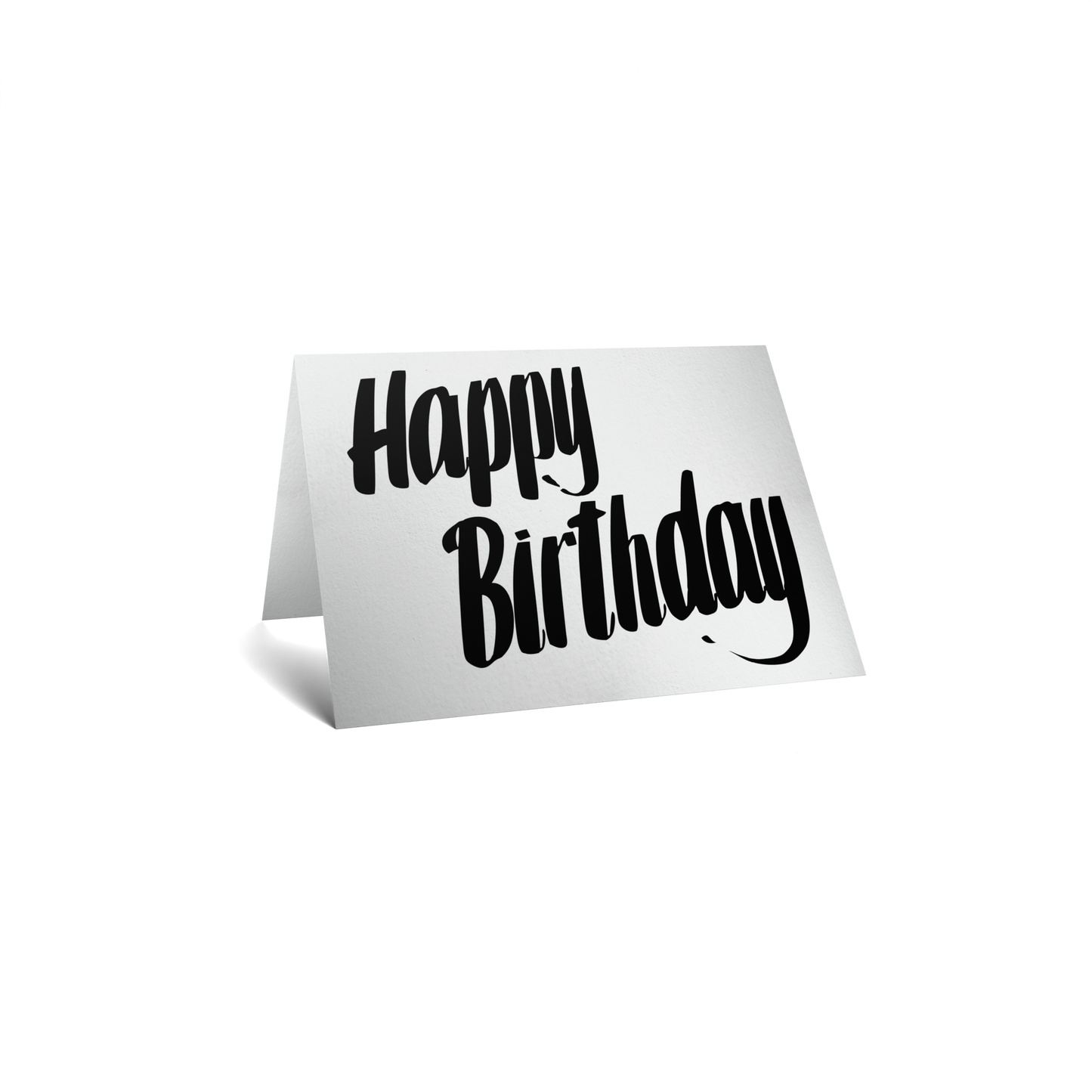 Birthday Keepsake Greeting Card - Typography
