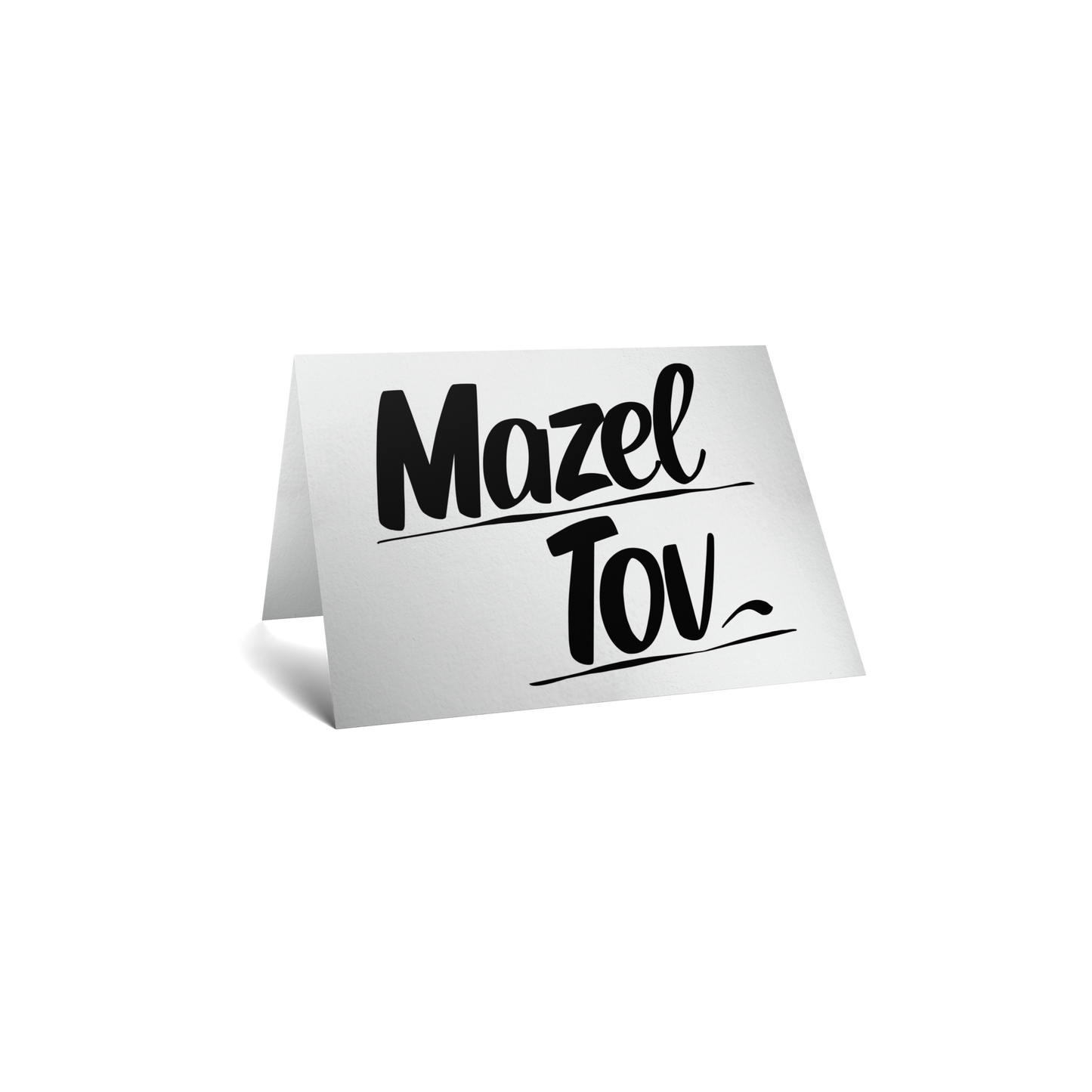 Encouragement Keepsake Greeting Card - Mazel Tov