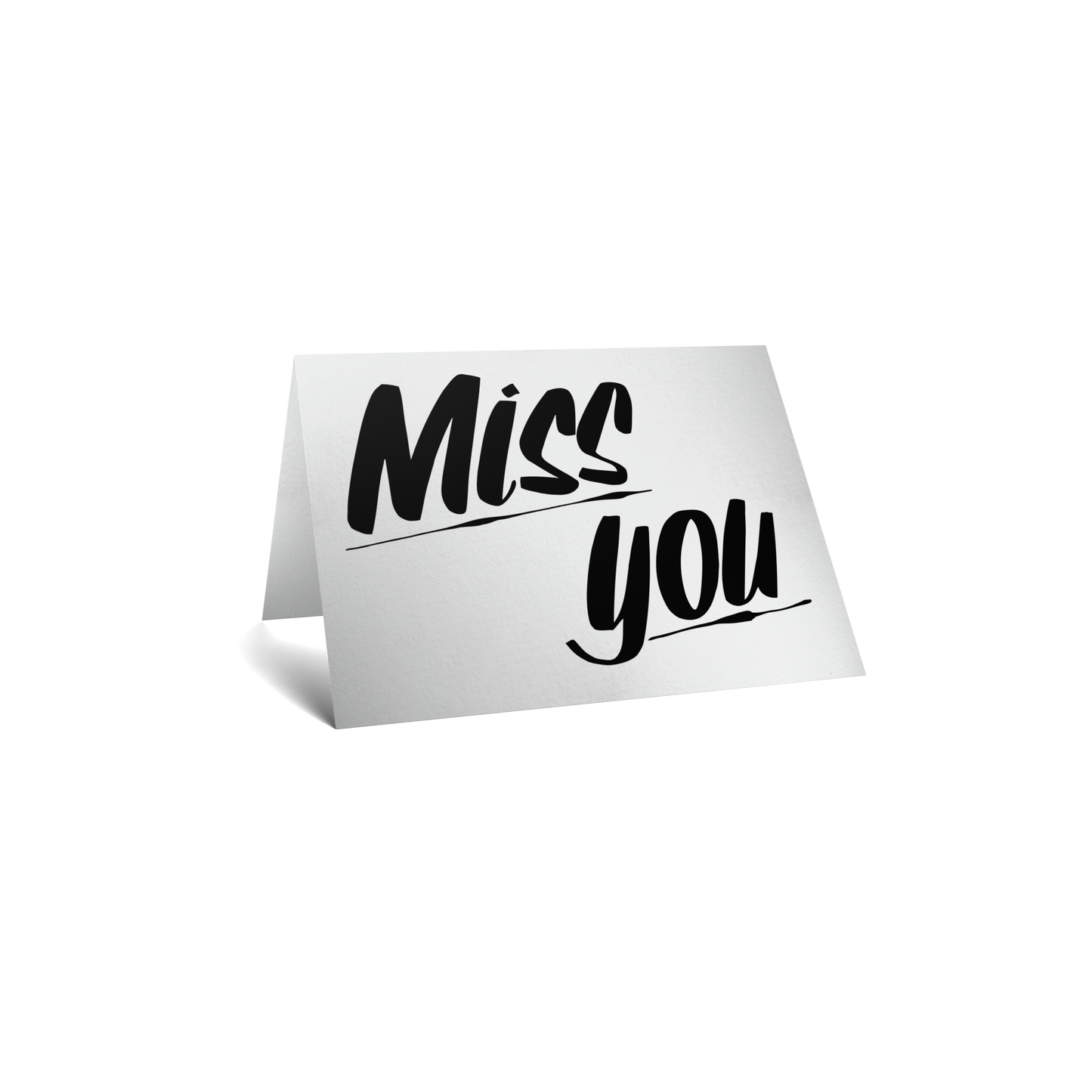 Thinking of You Keepsake Greeting Card - Miss you