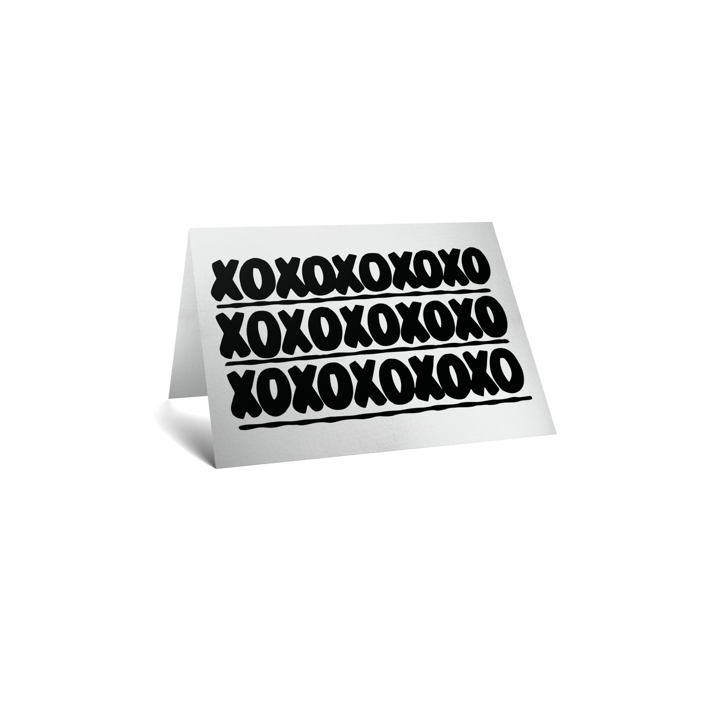 Love Keepsake Greeting Card - XOXOXO