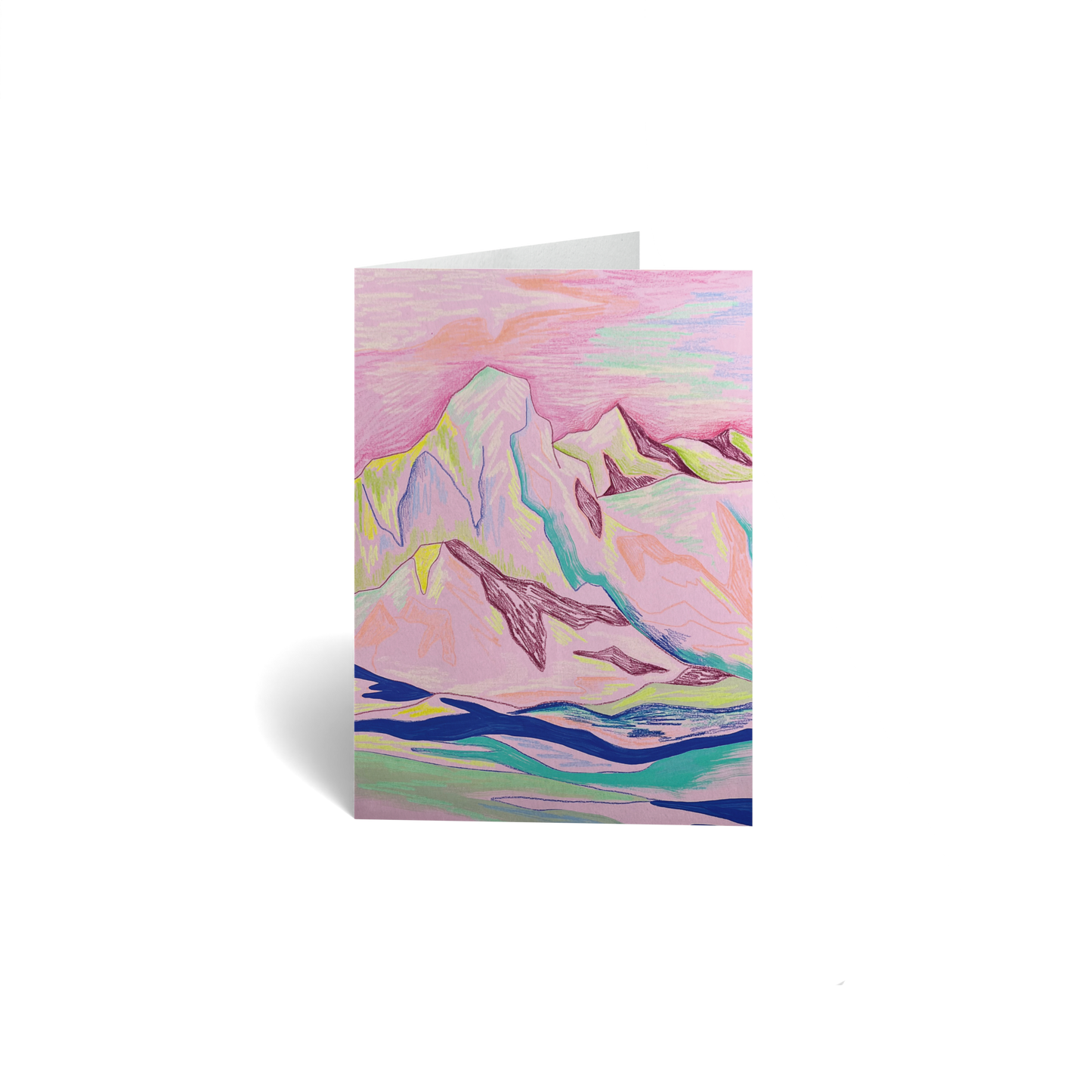 Pink Mountain by Gamze Yalçın