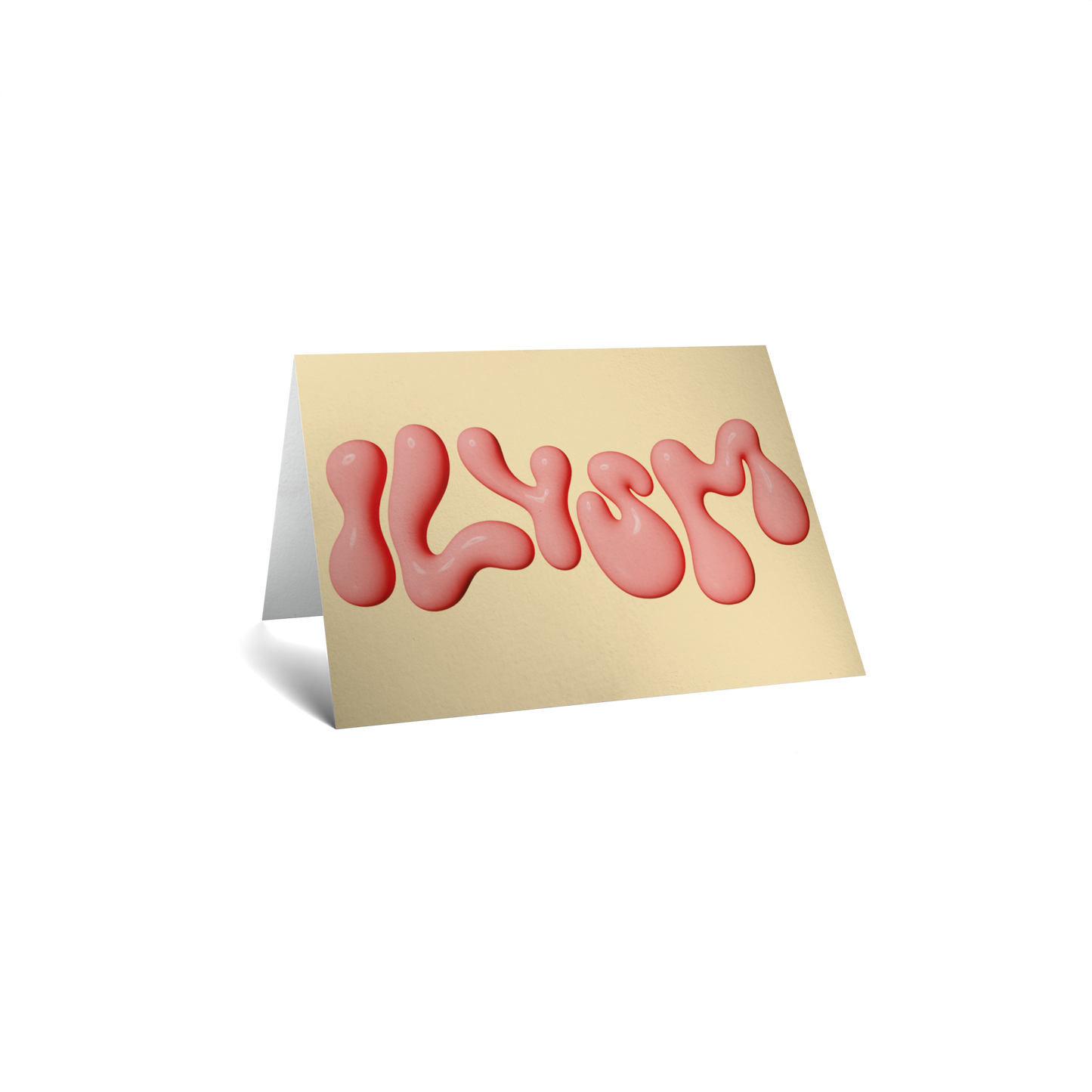 Love Keepsake Greeting Card - ILYSM