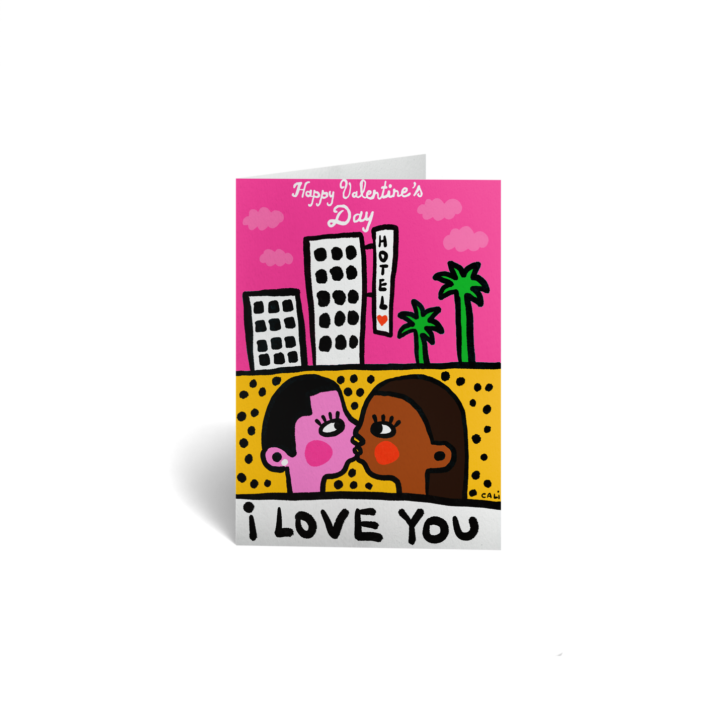 I LOVE YOU by Calixte Bernard