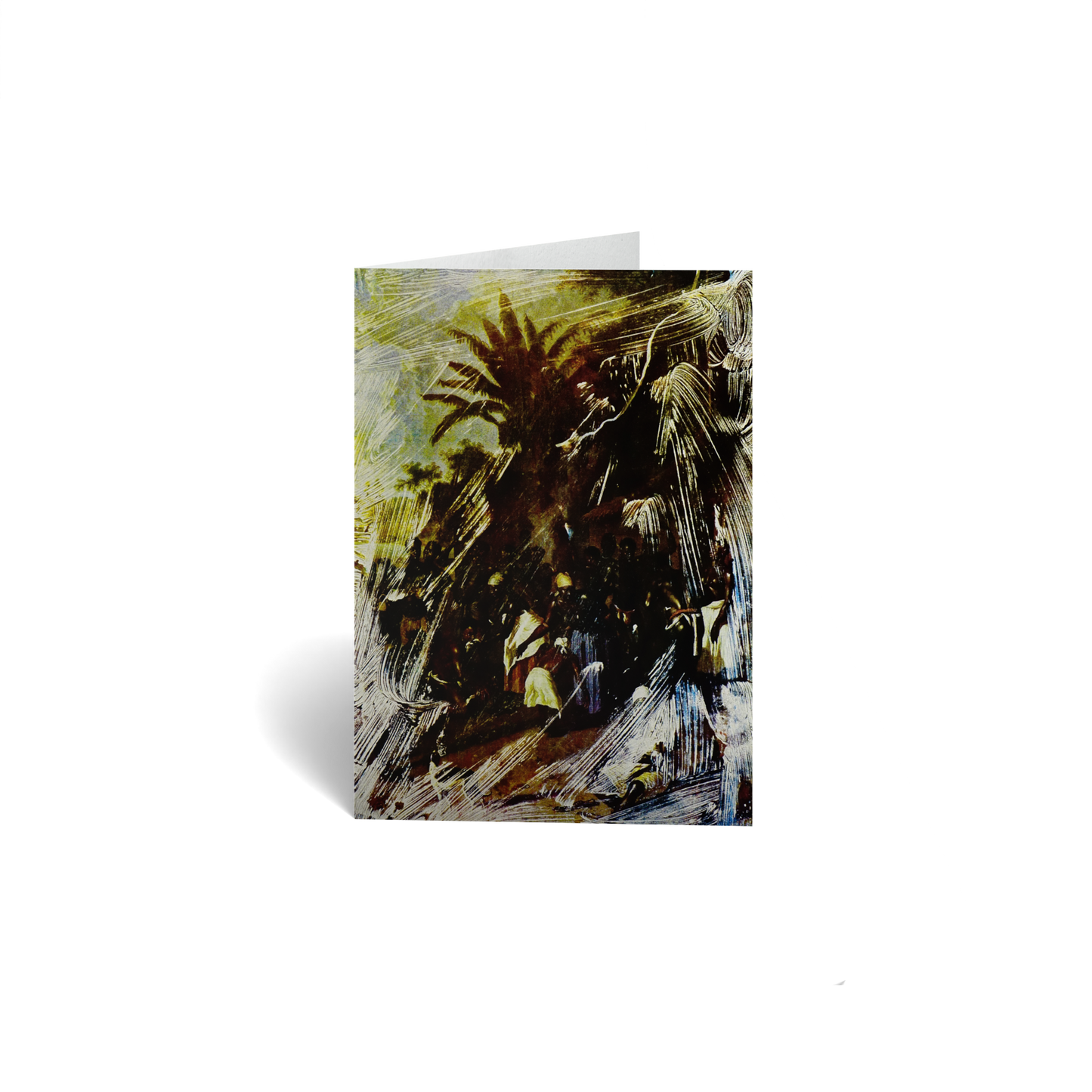 Sympathy Keepsake Greeting Card - Historical Art