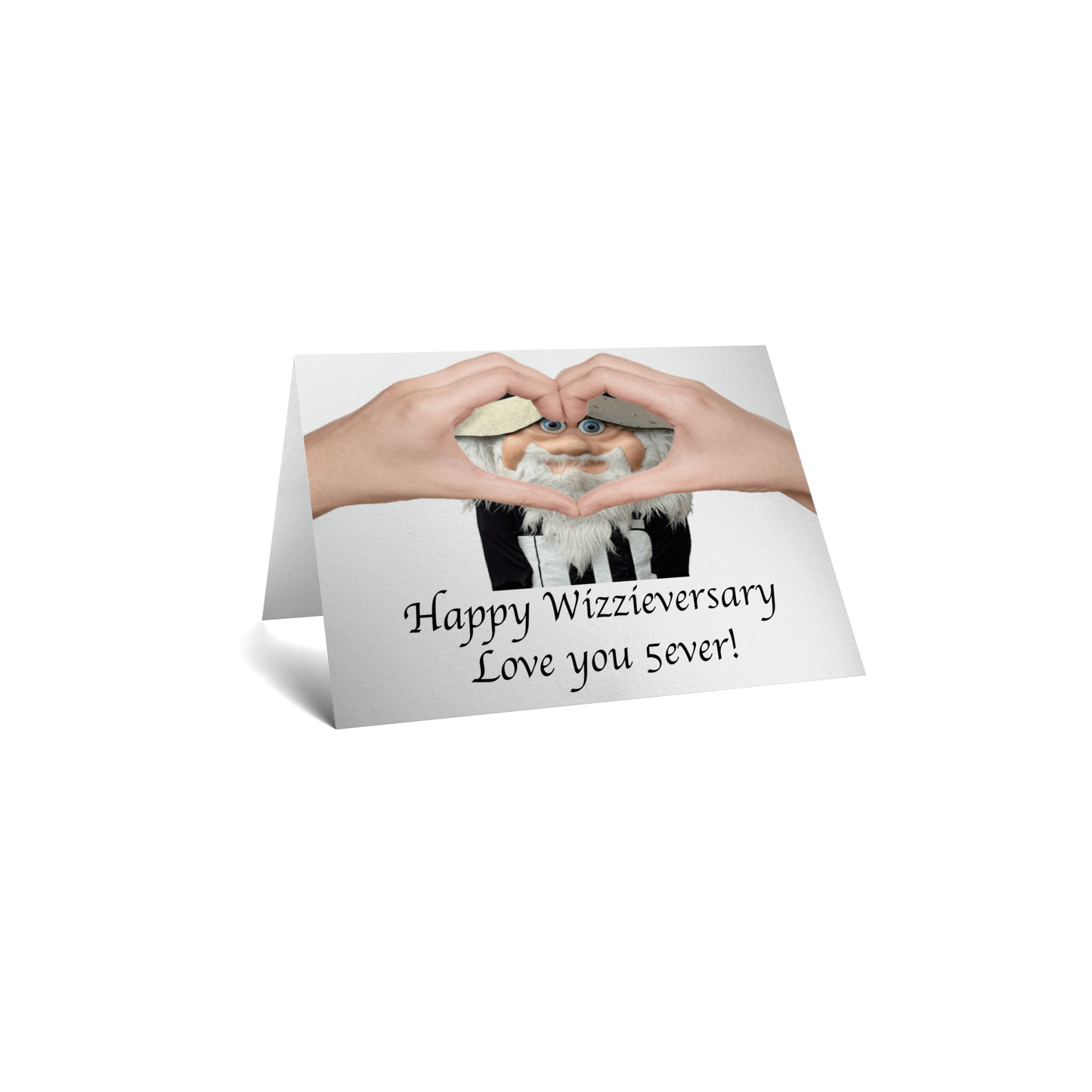 Anniversary Keepsake Greeting Card - Funny Wizard