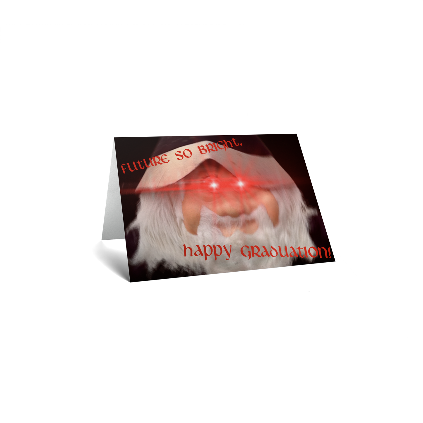 Graduation Keepsake Greeting Card - Funny Wizard