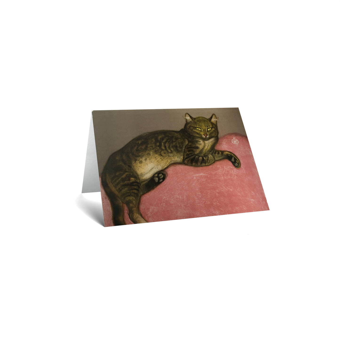 Winter: Cat on a Cushion by Théophile-Alexandre Steinlen