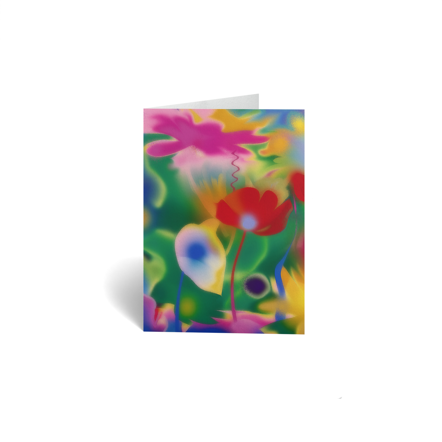 Sympathy Keepsake Greeting Card - Floral