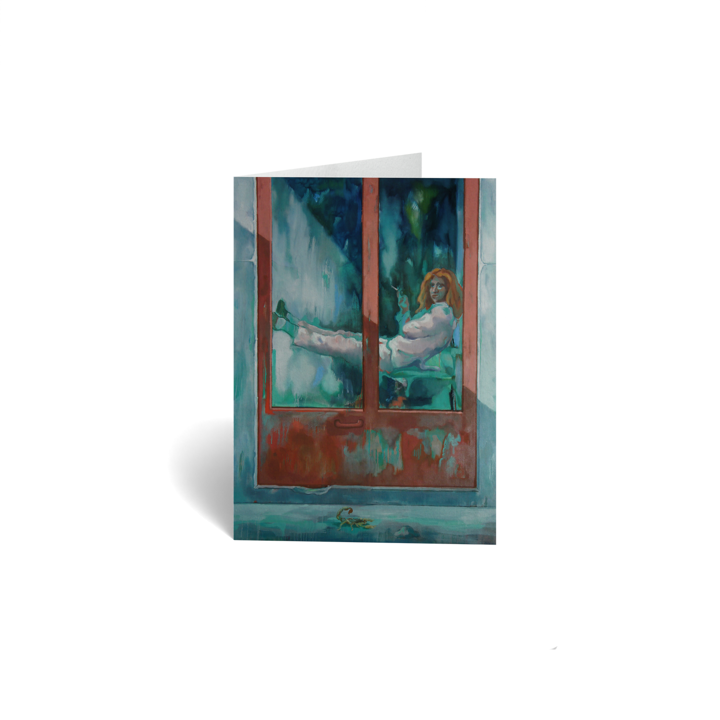Just Because Keepsake Greeting Card - Girl Clubbing