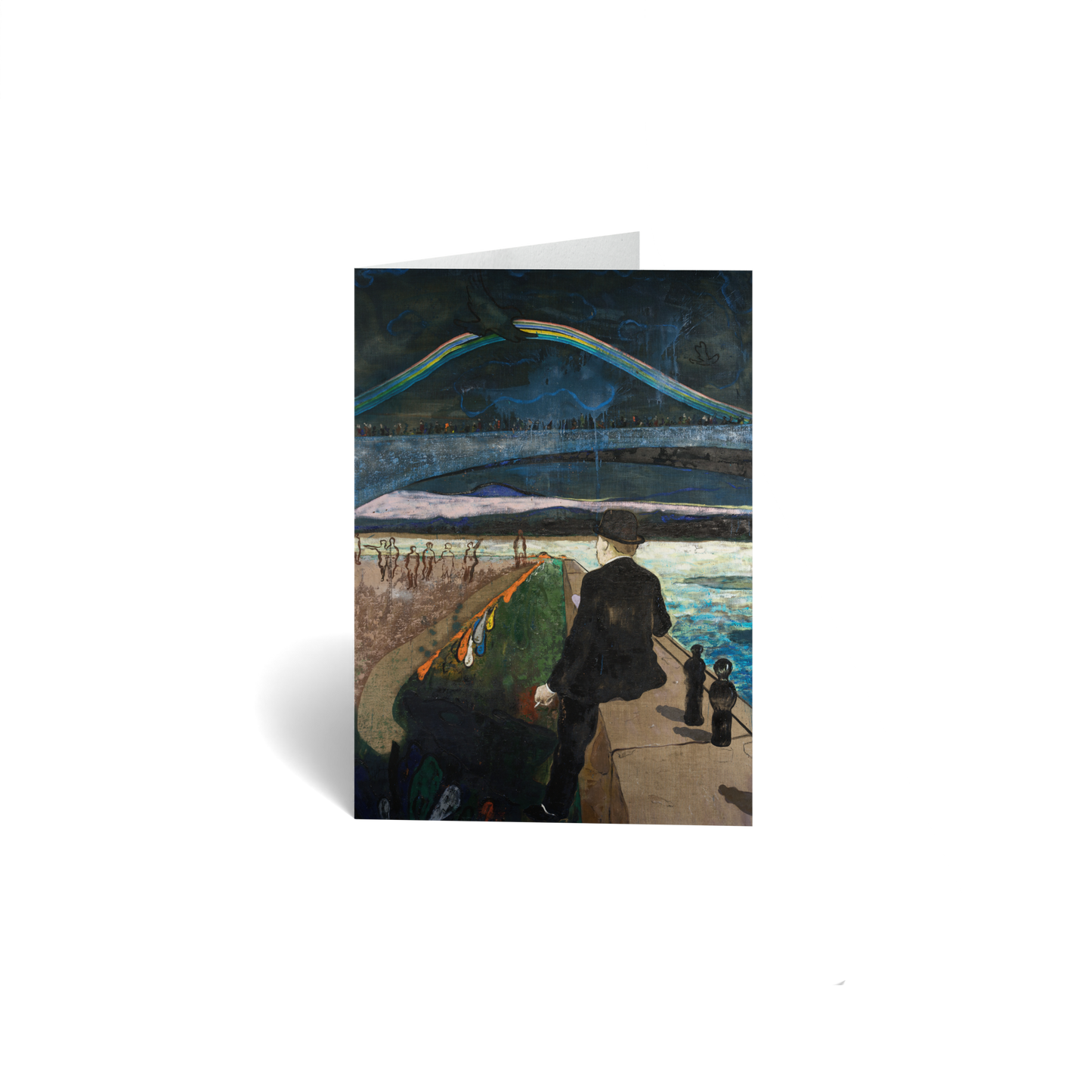 Man by the River by Luka Kurashvili