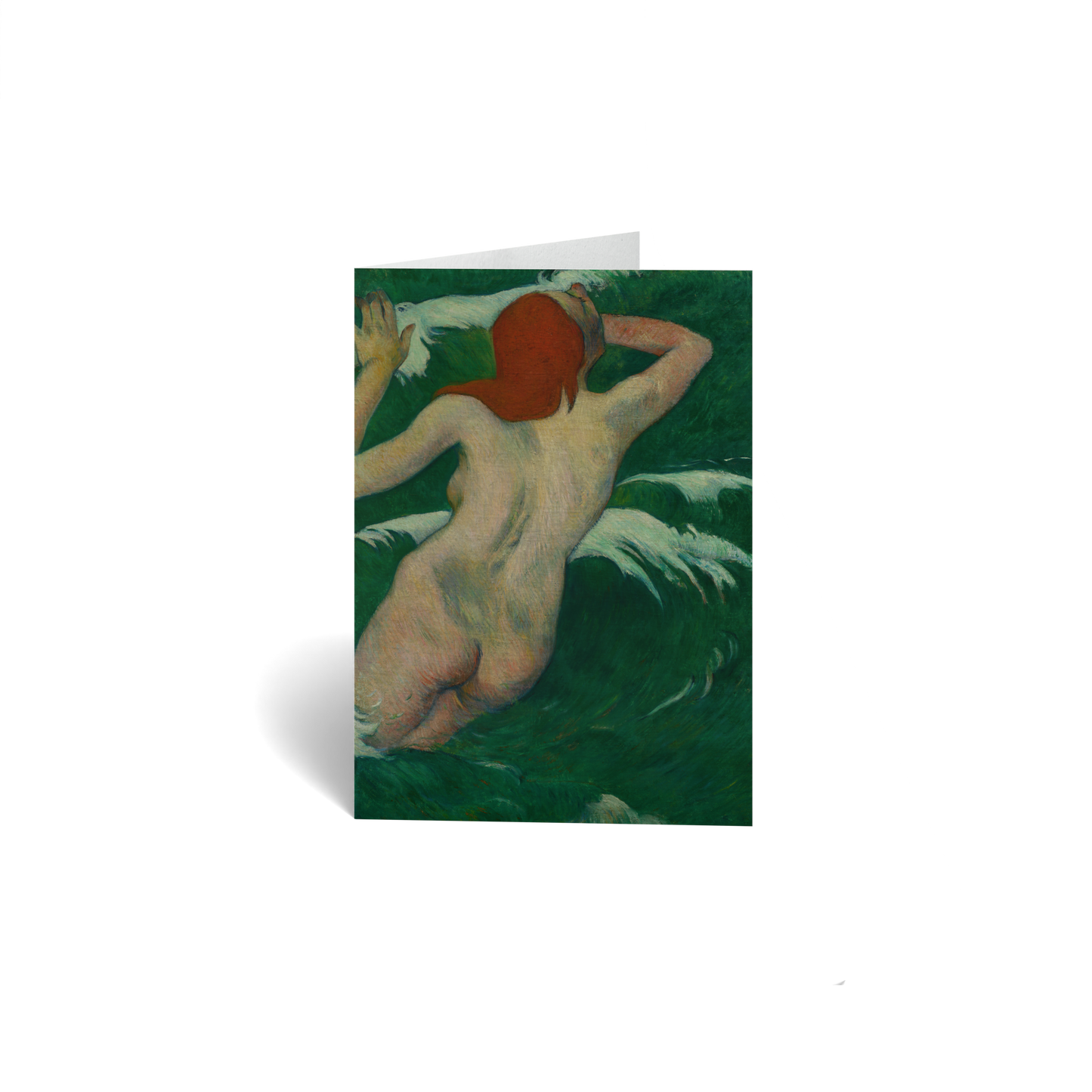 In the Waves (Dans les Vagues) by Paul Gauguin