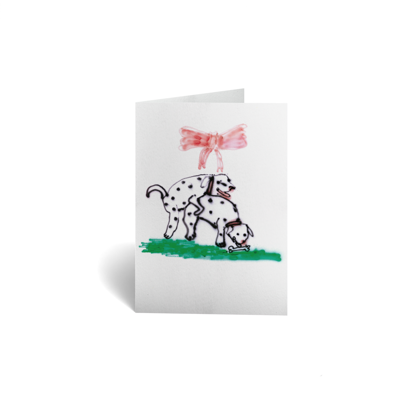 Love Keepsake Greeting Card - Dogs