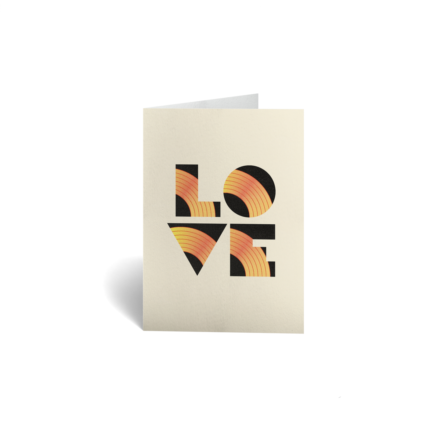 Love Keepsake Greeting Card - Love Typography