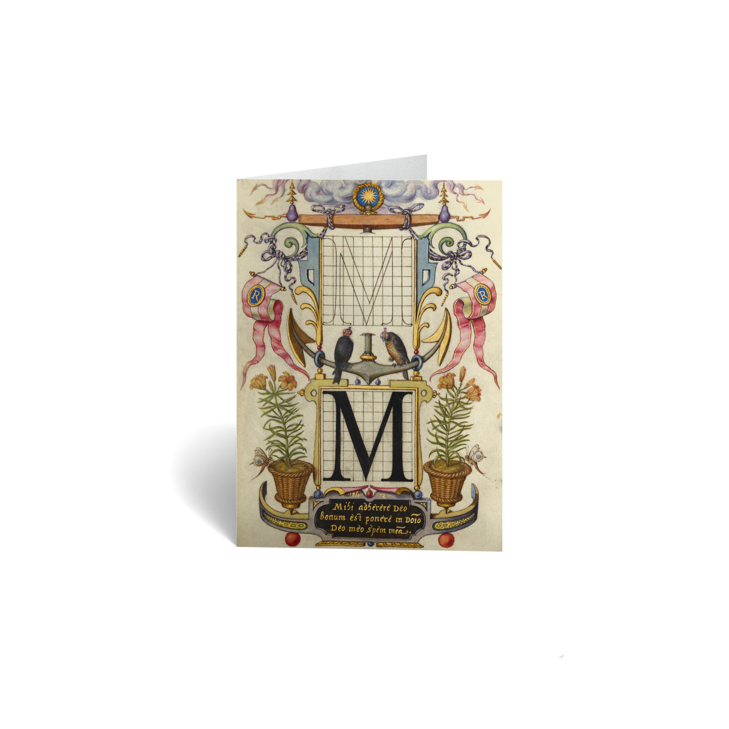 Guide for Constructing the Letter M by Joris Hoefnagel