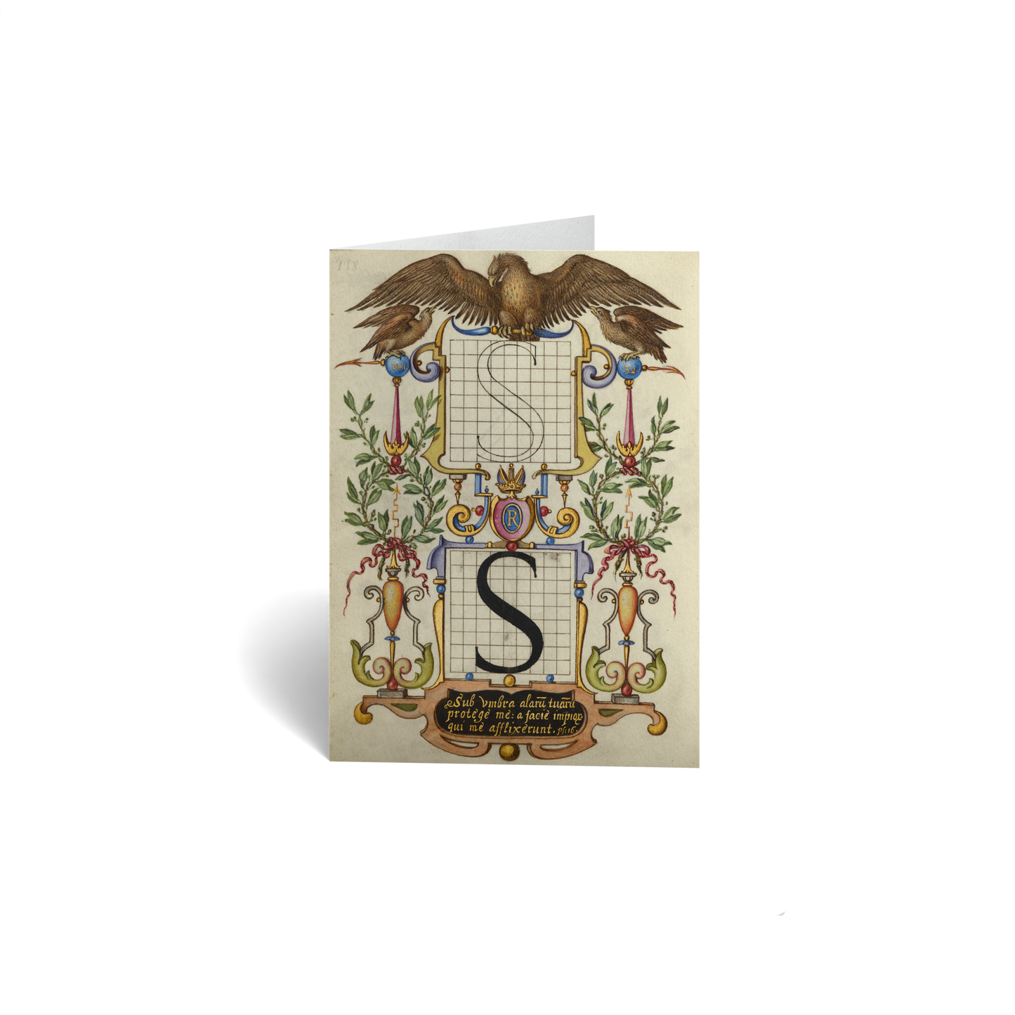 Guide for Constructing the Letter S by Joris Hoefnagel
