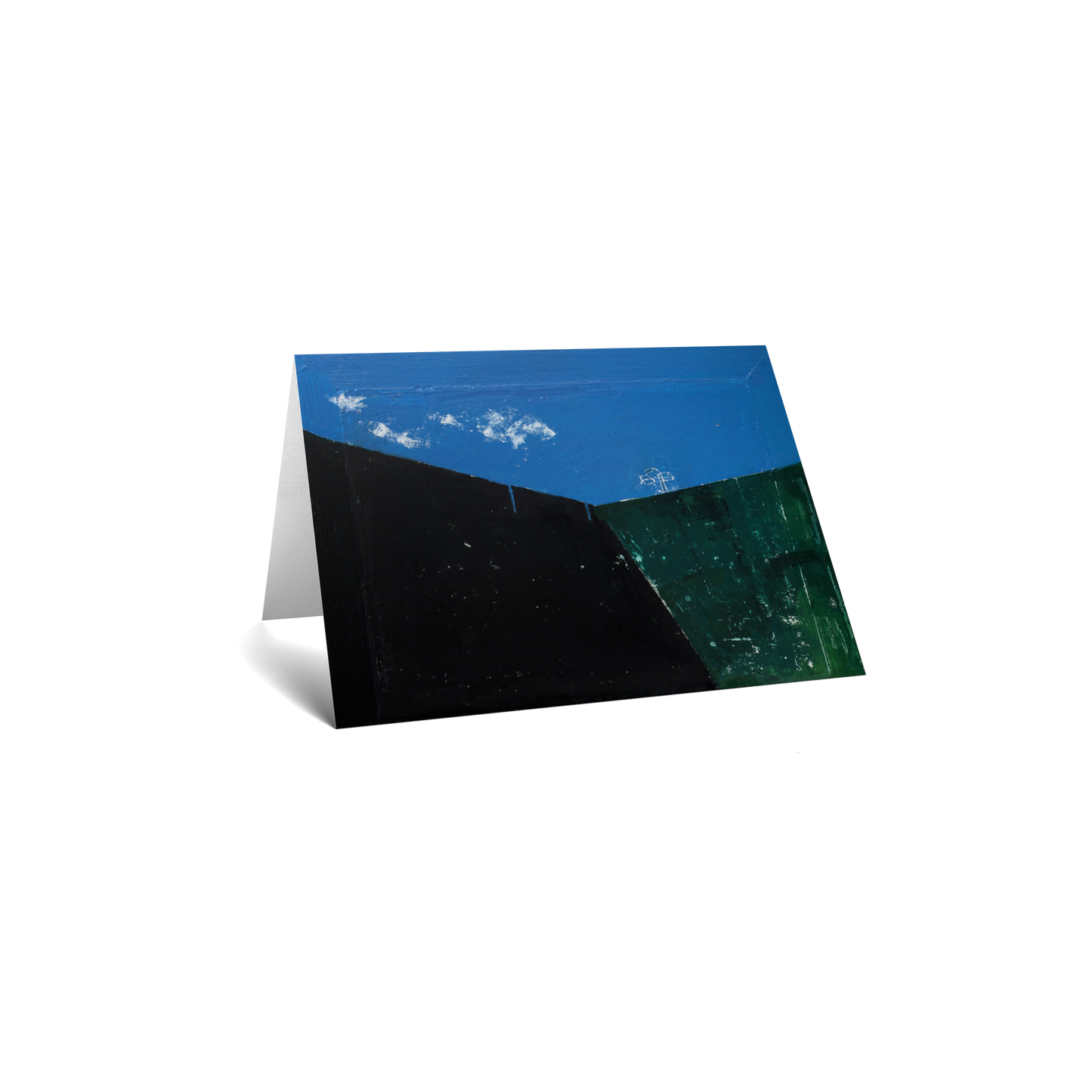 Just Because Keepsake Greeting Card - Abstract Landscape