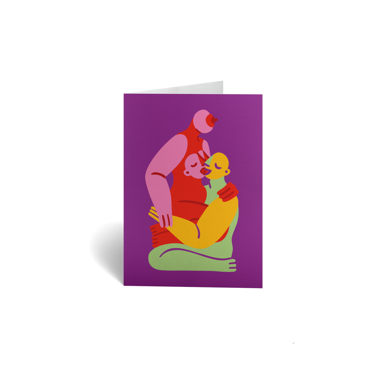 Love Keepsake Greeting Card - Inner Affair by Meltem Şahin
