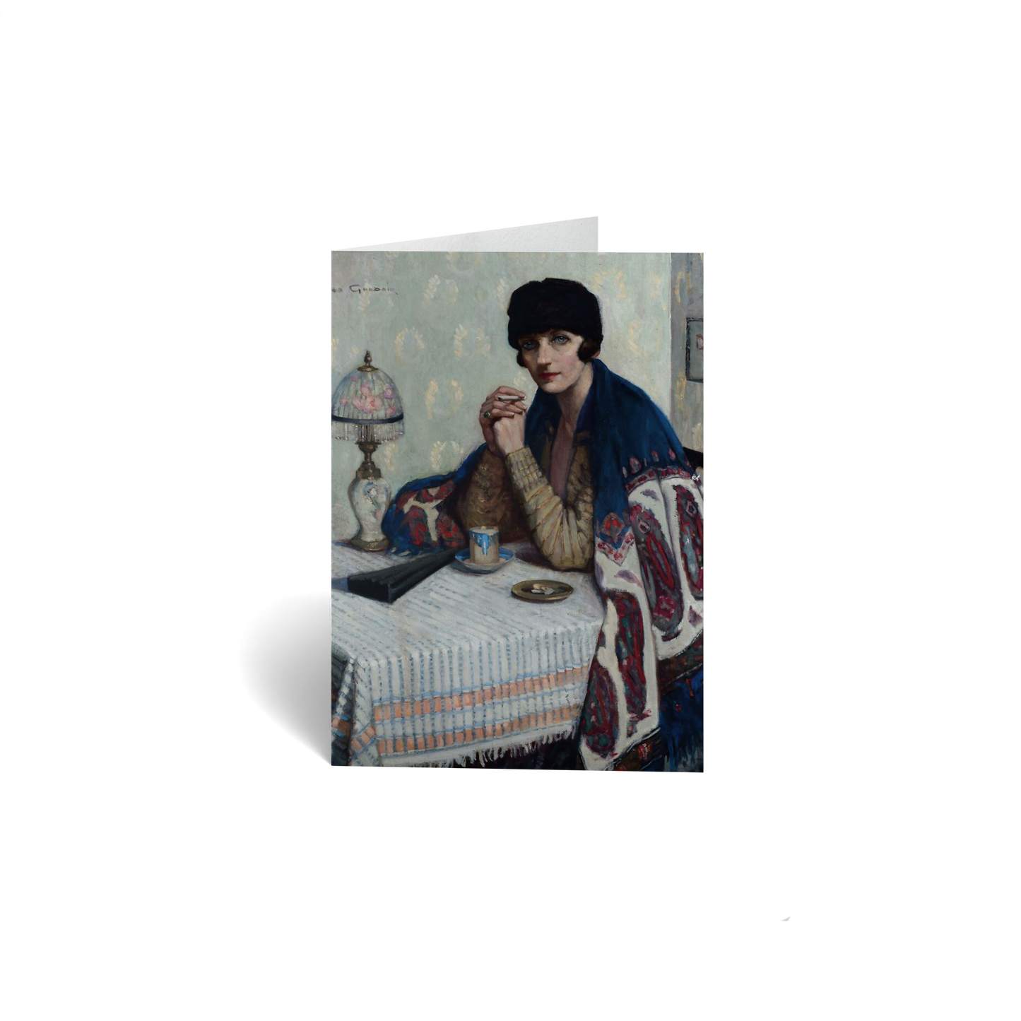 Girl with Cigarette (Rachel Dunn) by Agnes Goodsir