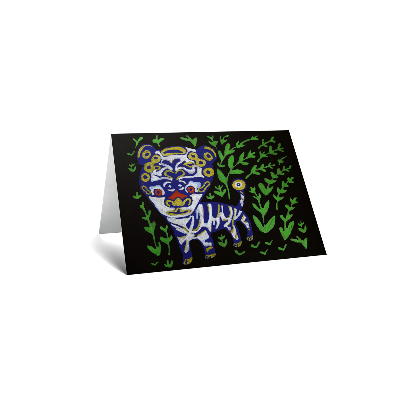 Evil Eye Tiger by Andrea Reyes