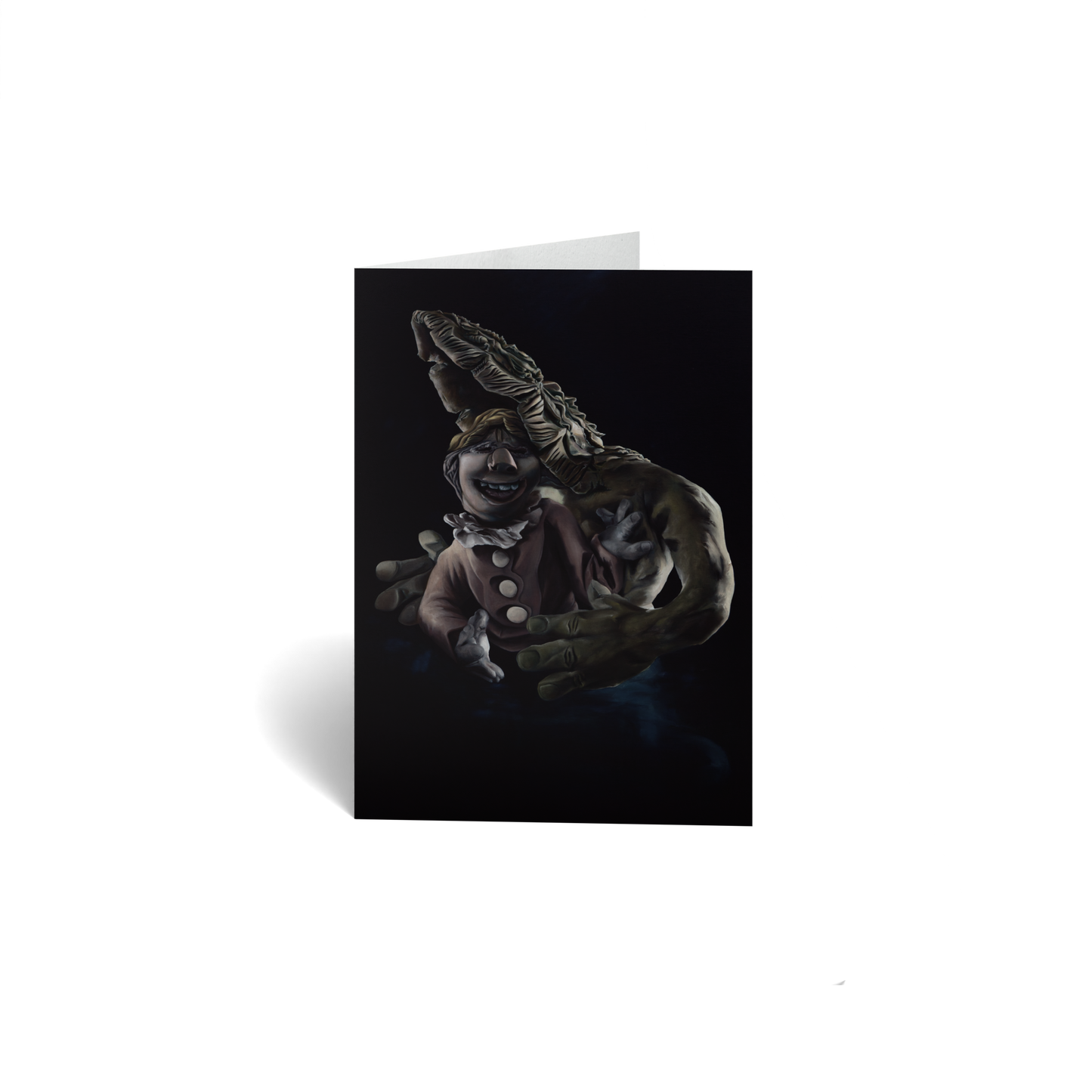 Love Keepsake Greeting Card - Two Figures Embracing
