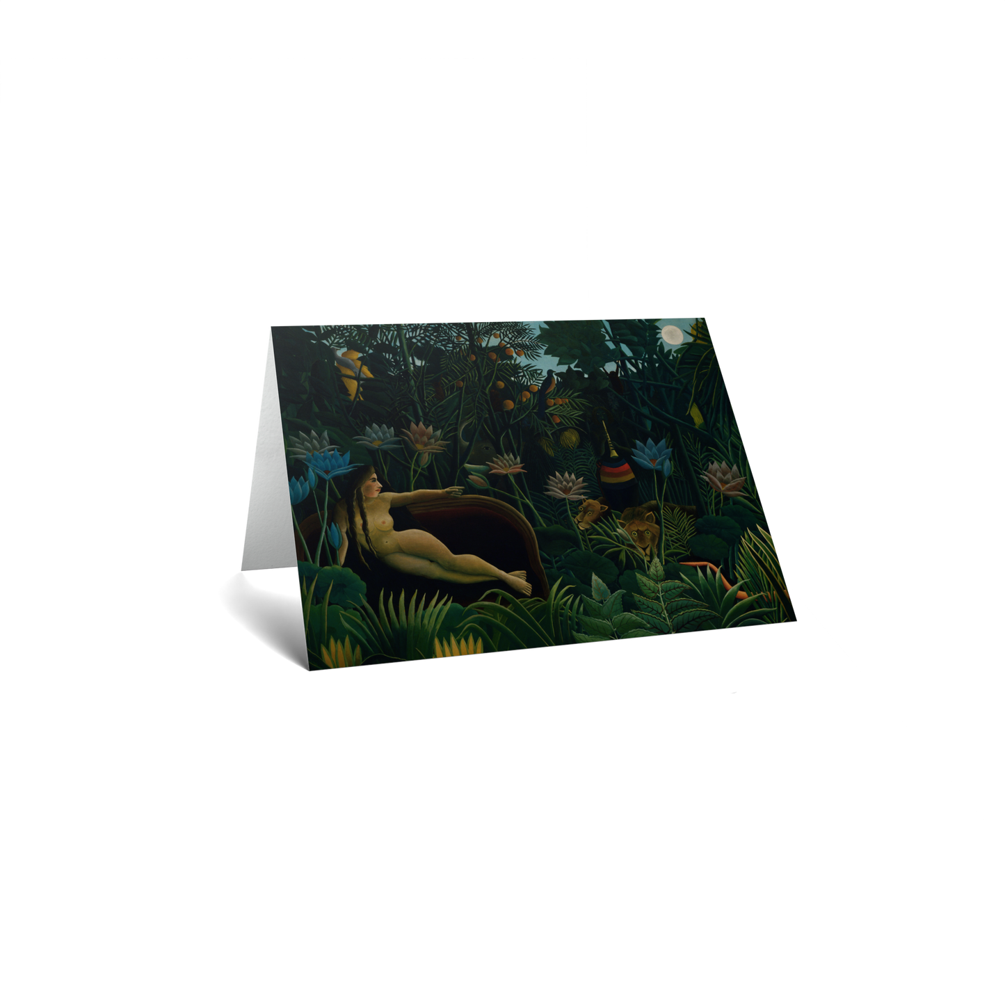 Just Because Keepsake Greeting Card - Woman in Jungle