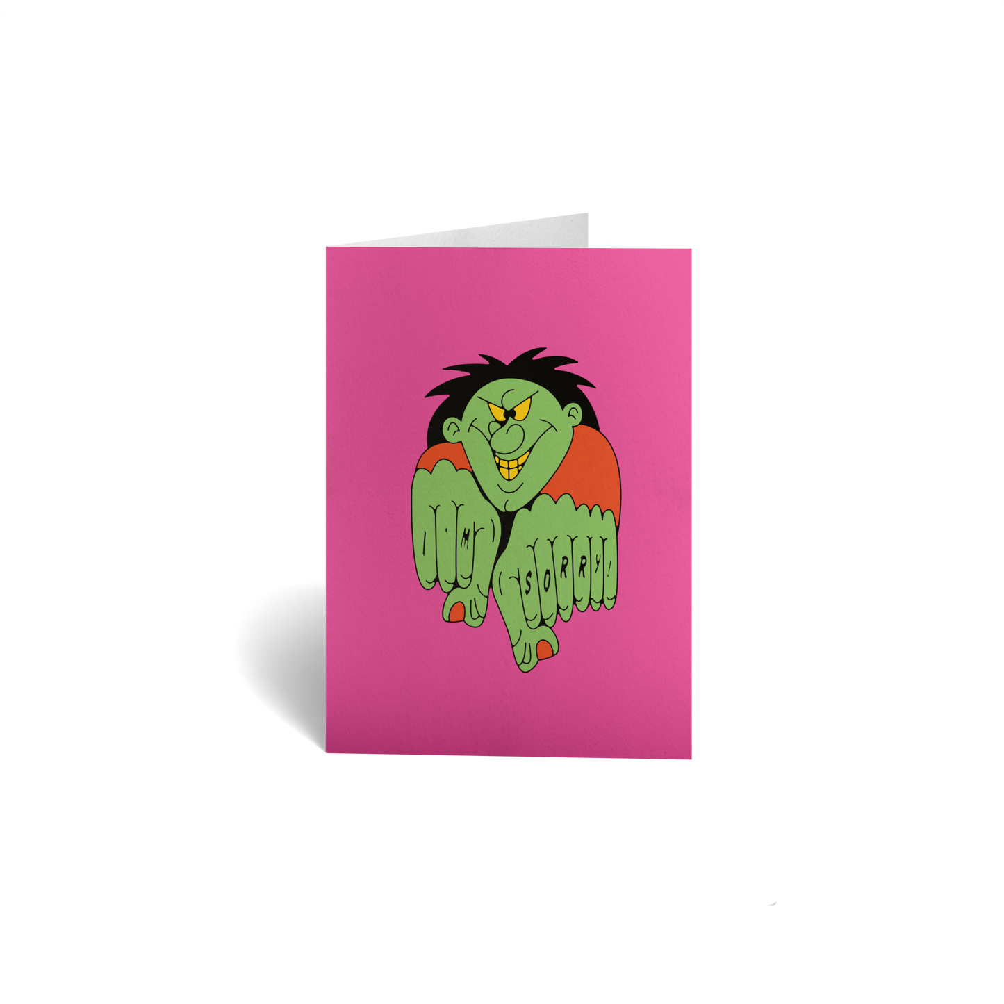 I'm Sorry Keepsake Greeting Card - Funny I'm Sorry Tattoo
