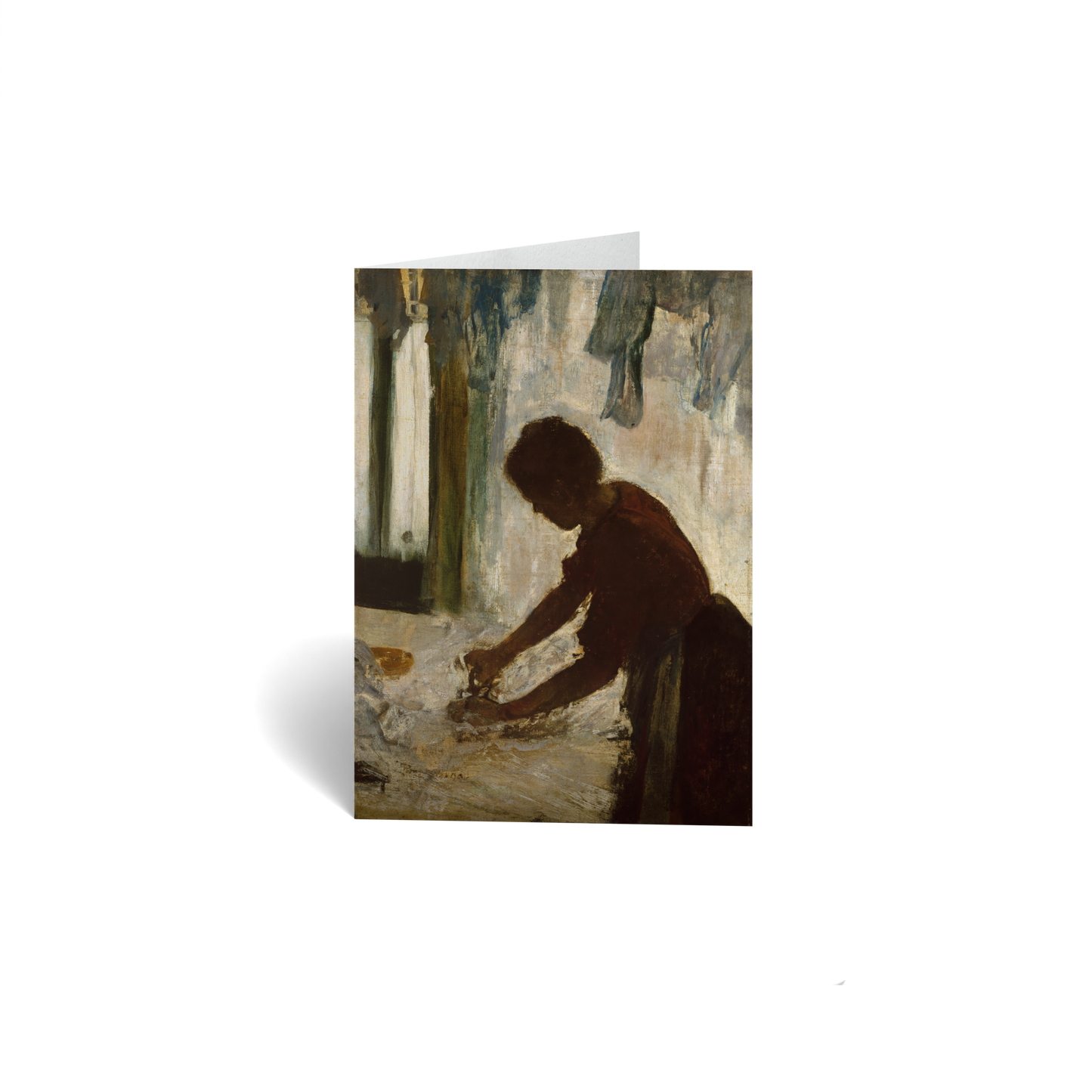 A Woman Ironing by Edgar Degas