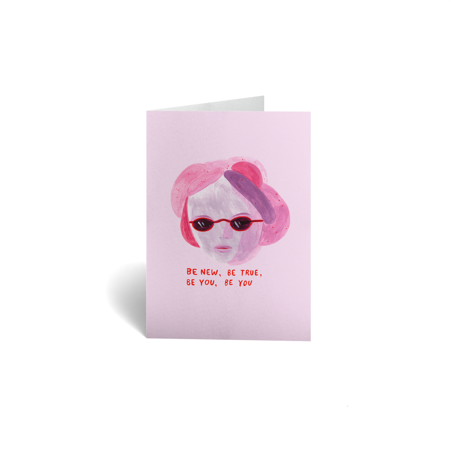 New Year Keepsake Greeting Card - Resolutions - Be You