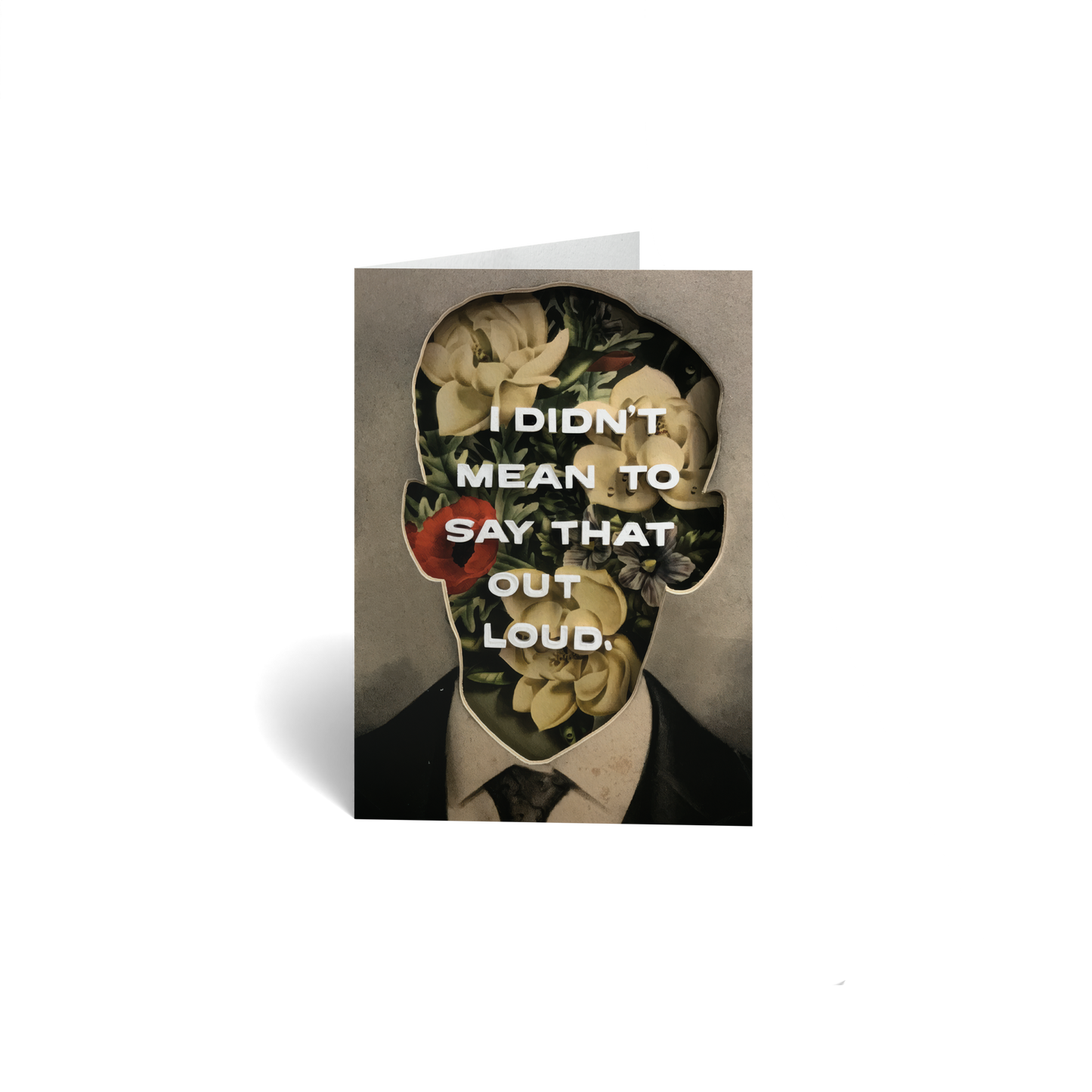 I'm Sorry Keepsake Greeting Card - Funny Quote - Say Out Loud