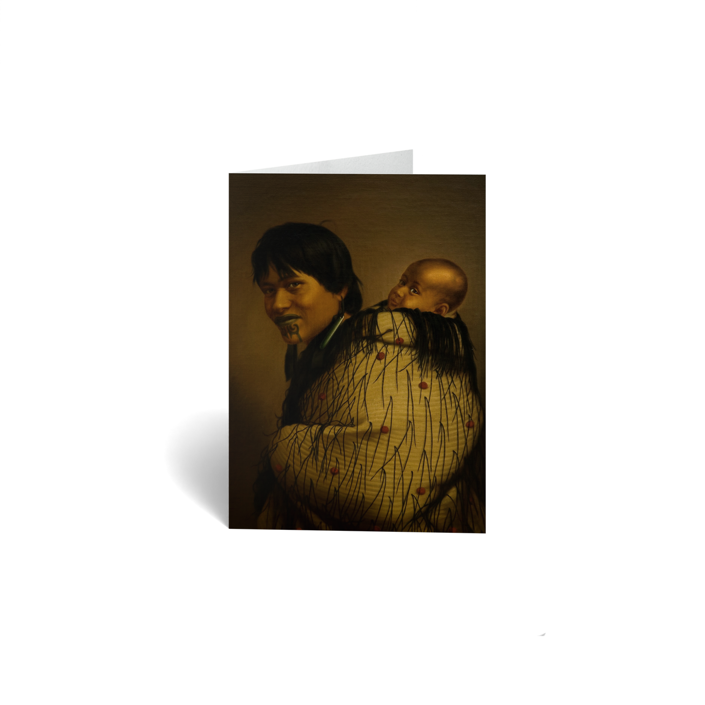 Heeni Hirini and Child by Gottfried Lindauer