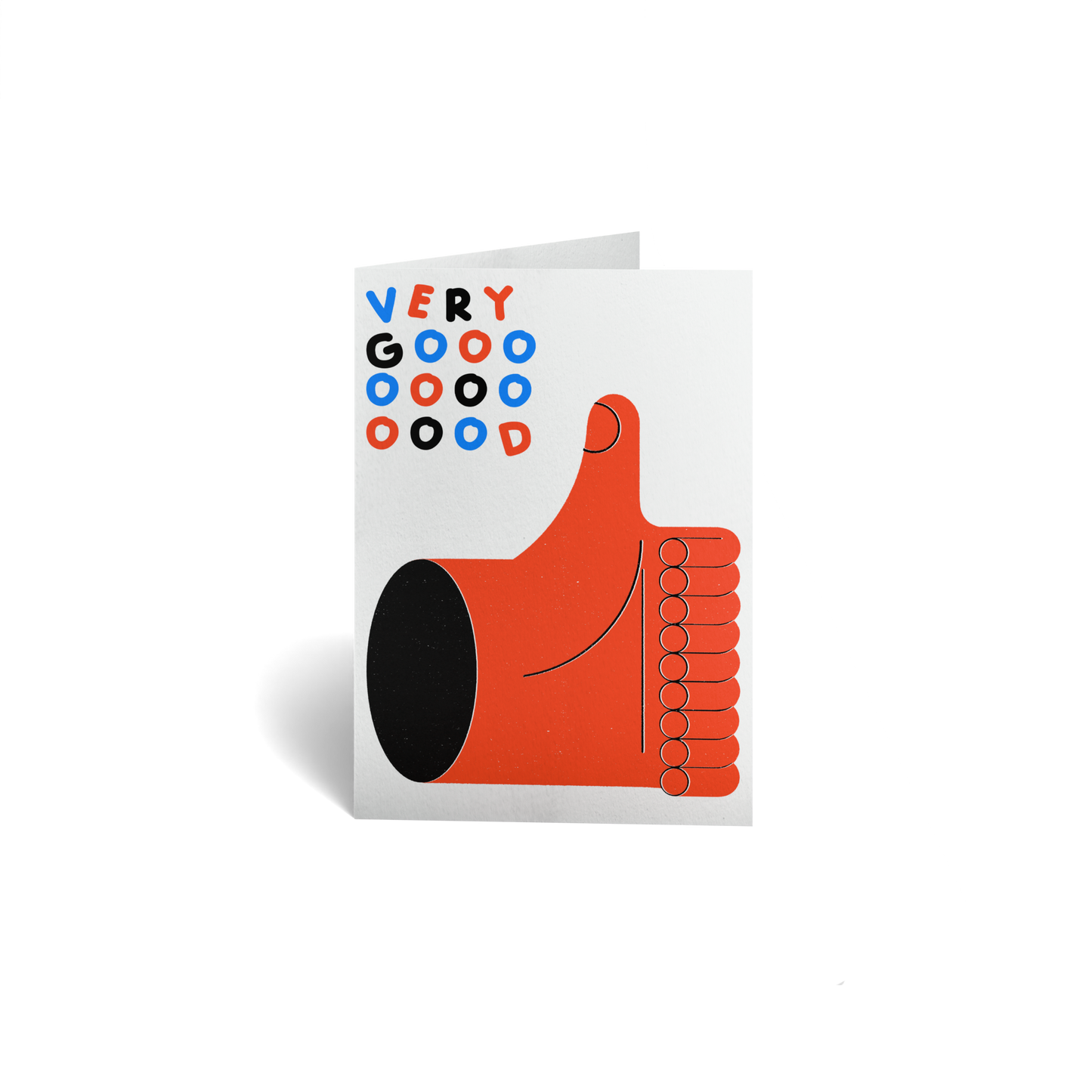 Congratulations Keepsake Greeting Card - Thumbs Up Hand