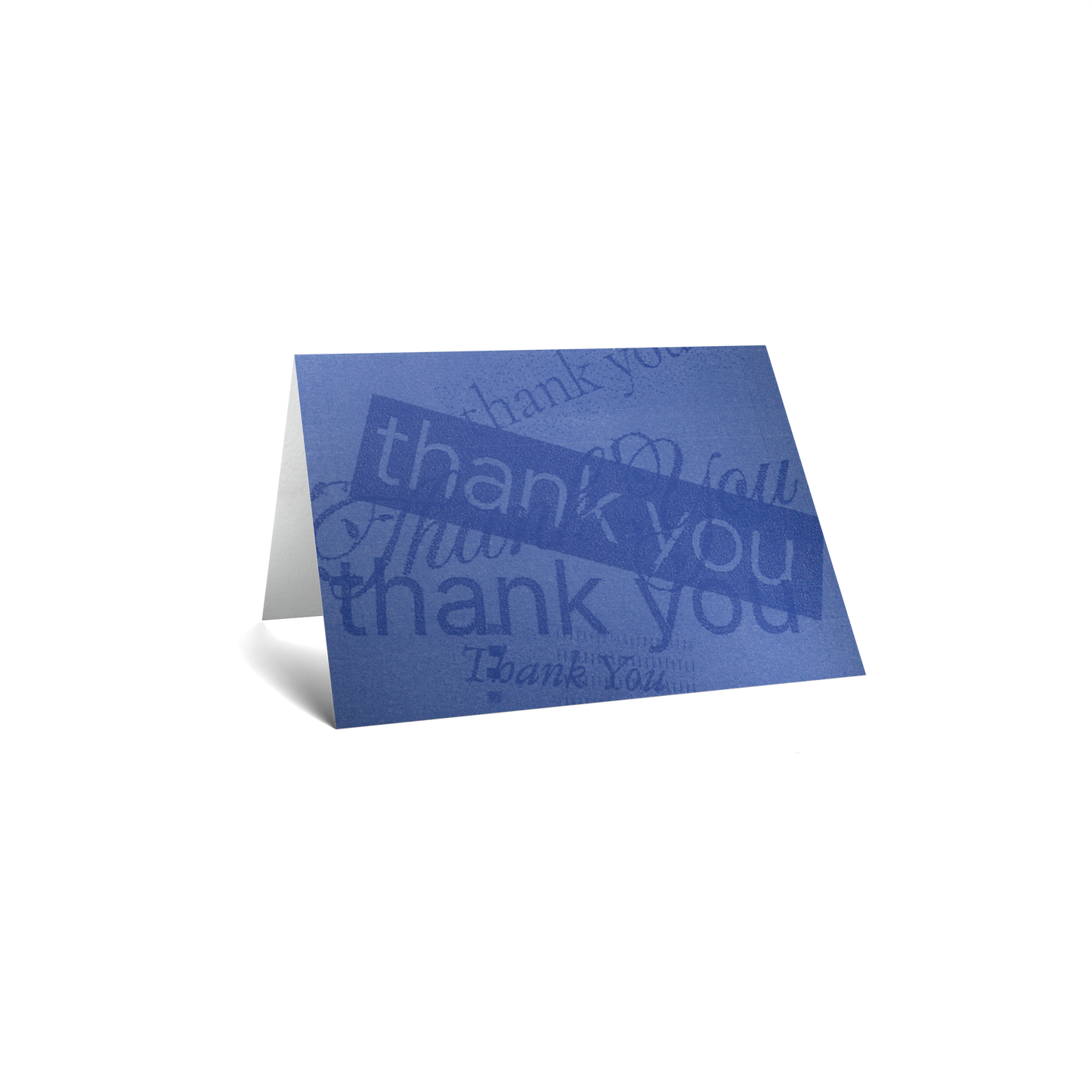 Thank You Keepsake Greeting Card - Structural Typography