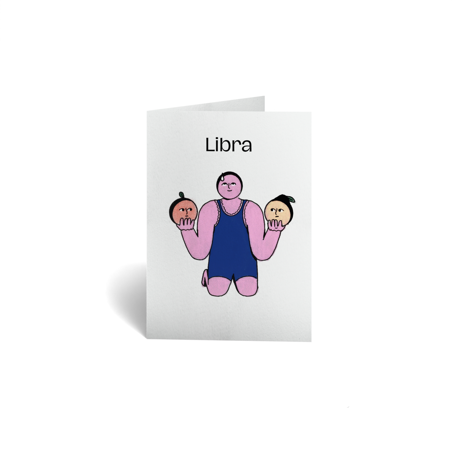 Birthday Keepsake Greeting Card - Zodiac Sign - Libra