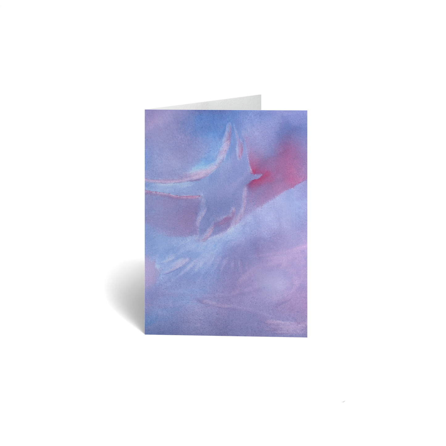Encouragement Keepsake Greeting Card - Skating - Weather Pattern