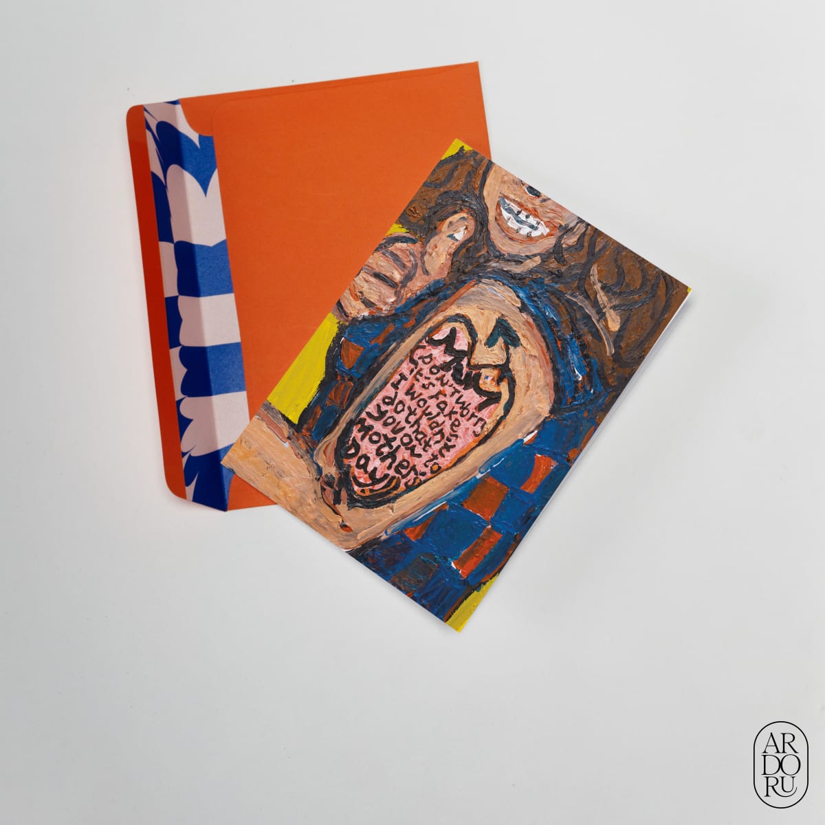 Mother's Day Keepsake Greeting Card - Happy Mother's Day Tattoo