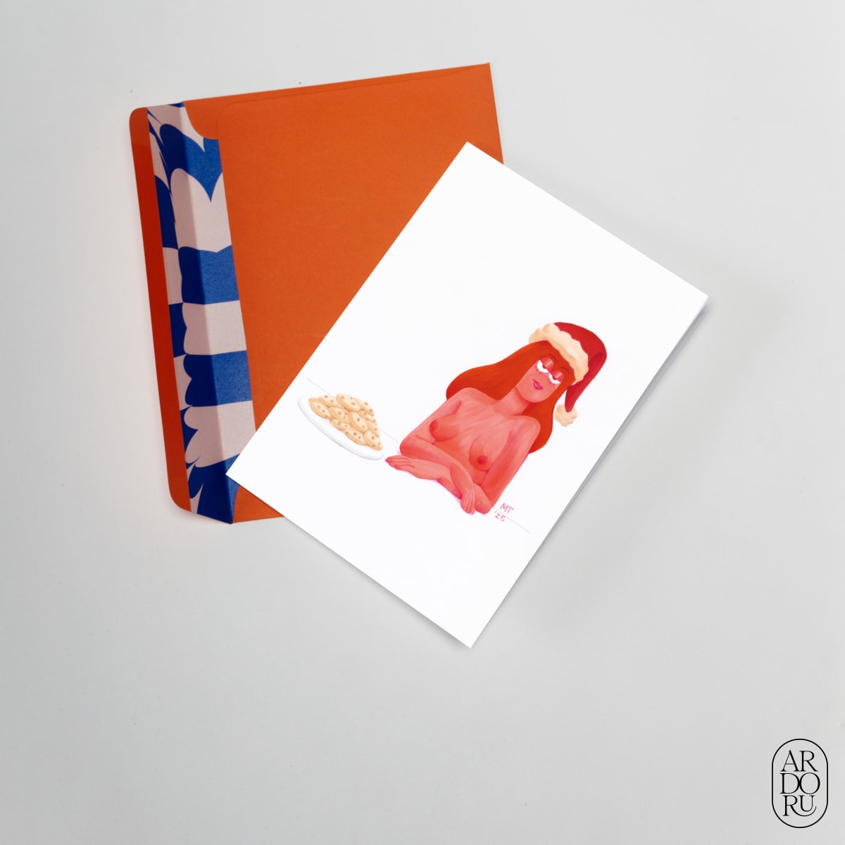 Cookies and Milk for Santa by Miranda Tacchia