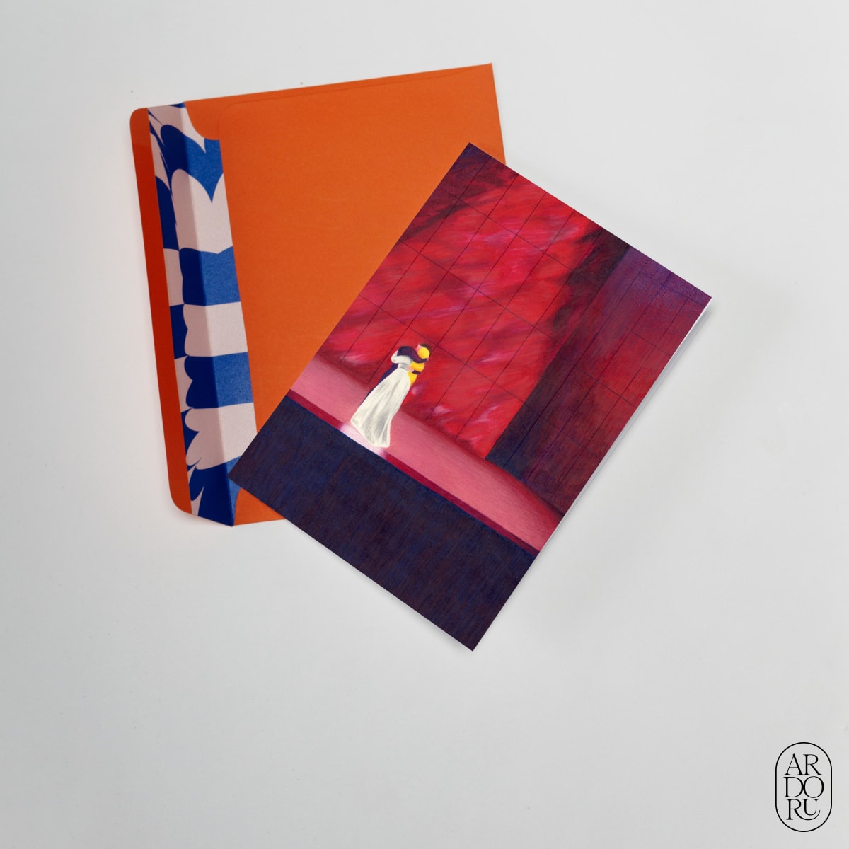 Love Keepsake Greeting Card - Romeo & Juliet Stage