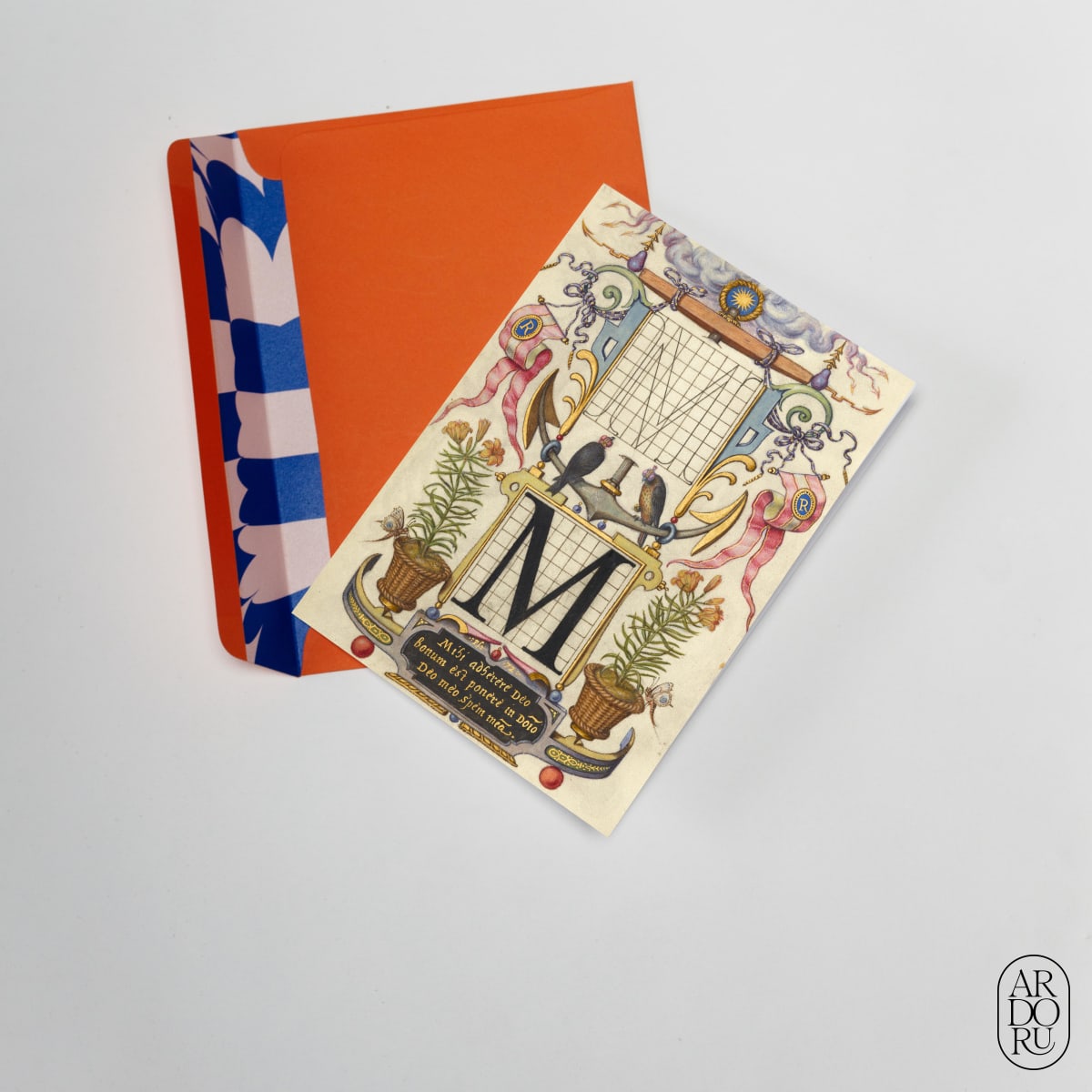Guide for Constructing the Letter M by Joris Hoefnagel